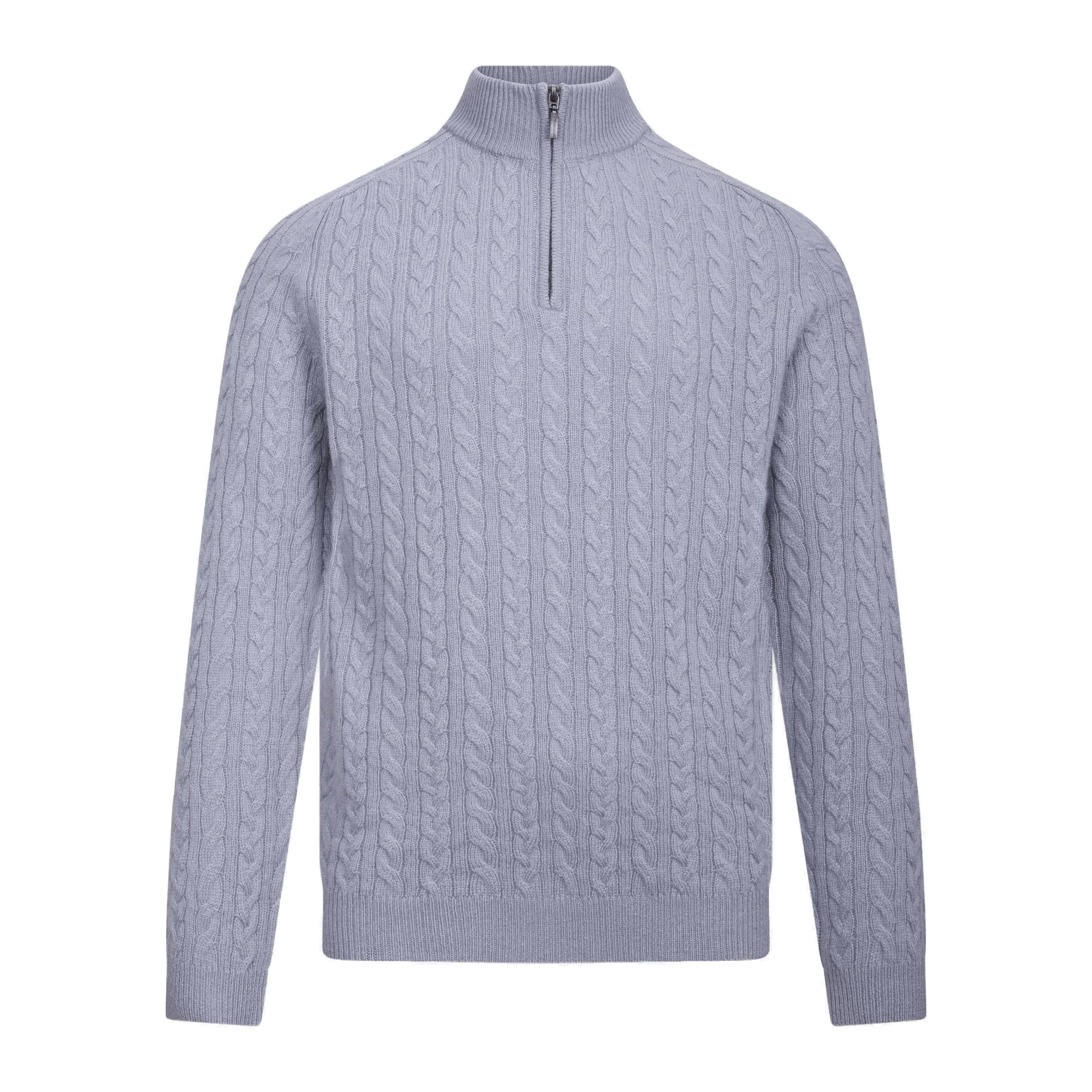 Urban Pioneers Male Edward Half-zip SWEATER DENIM