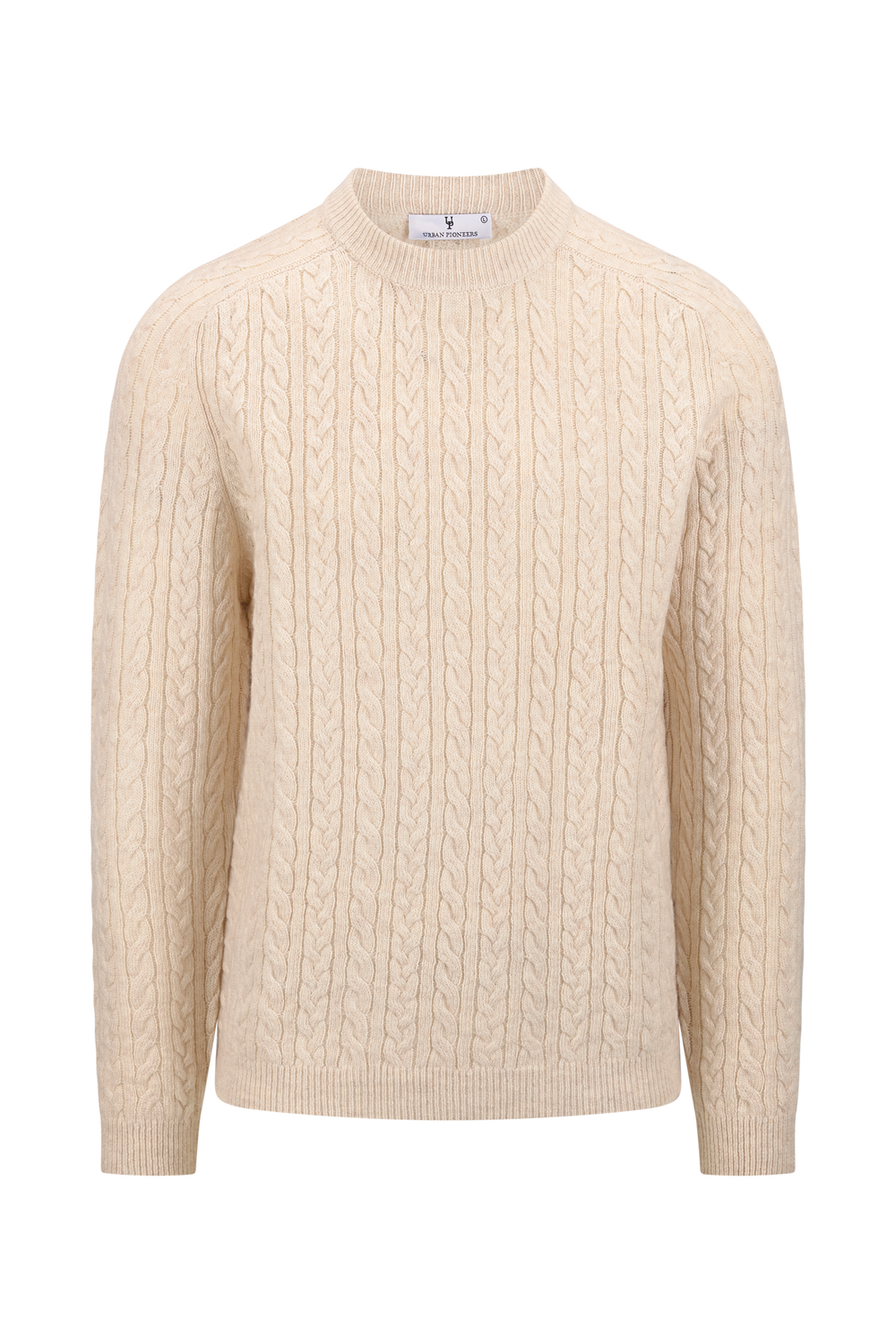 Urban Pioneers Male Edward Sweater SWEATER CREAM MELANGE