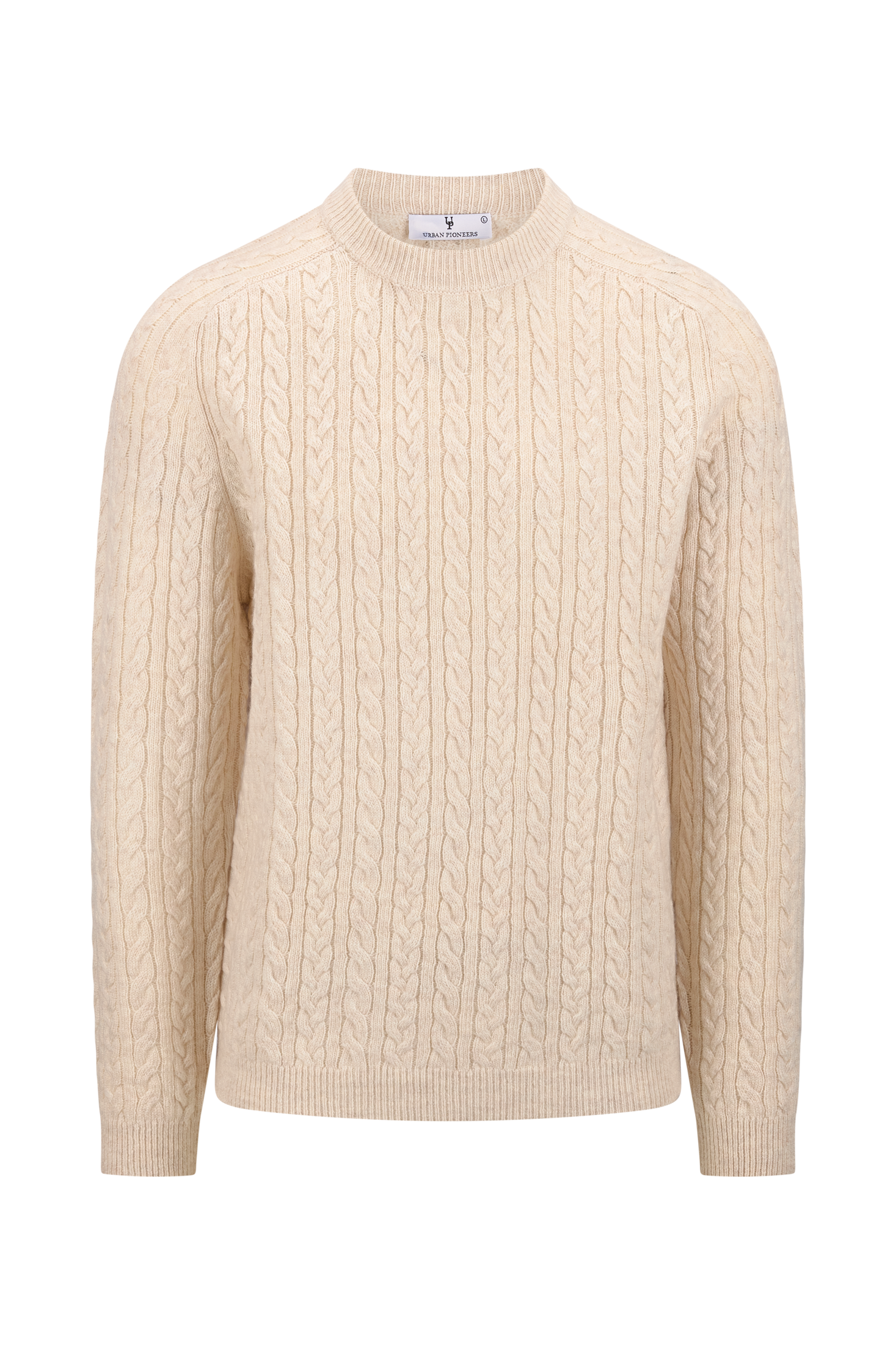 Urban Pioneers Male Edward Sweater SWEATER CREAM MELANGE