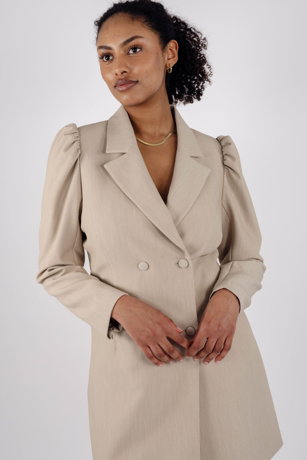 Urban Pioneers Female Eleven Dress DRESS SAND MELANGE