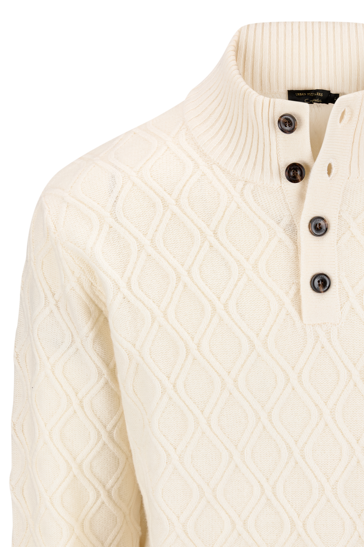Urban Pioneers Male Ellington Sweater SWEATER CREAM