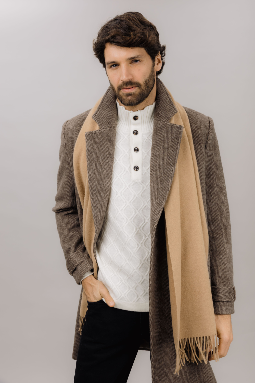 Urban Pioneers Male Ellington Sweater SWEATER CREAM