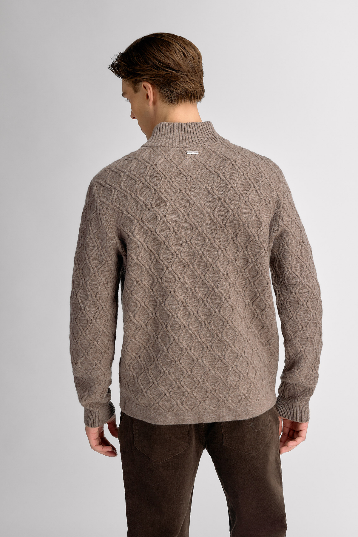 Urban Pioneers Male Ellington Sweater SWEATER MID BROWN