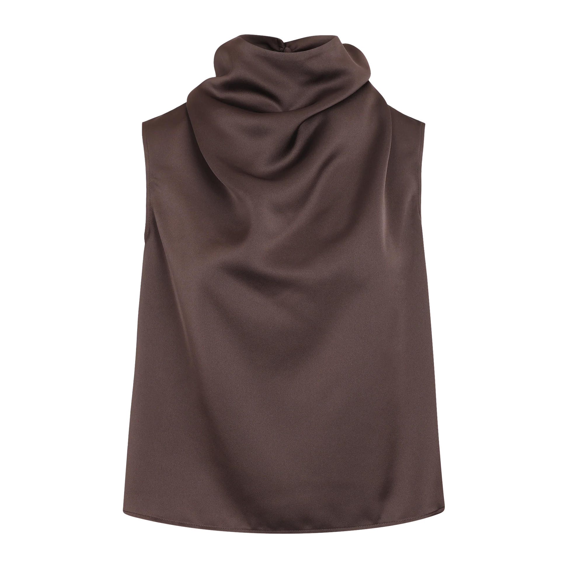 Urban Pioneers Female Ellinor Top TOP BLACK COFFEE