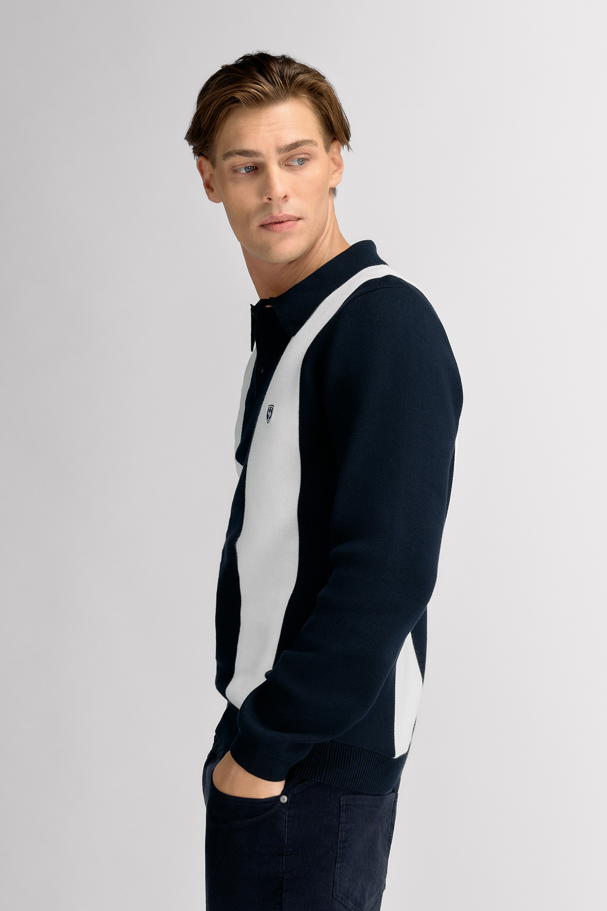Urban Pioneers Male Eskil Sweater SWEATER DARK NAVY