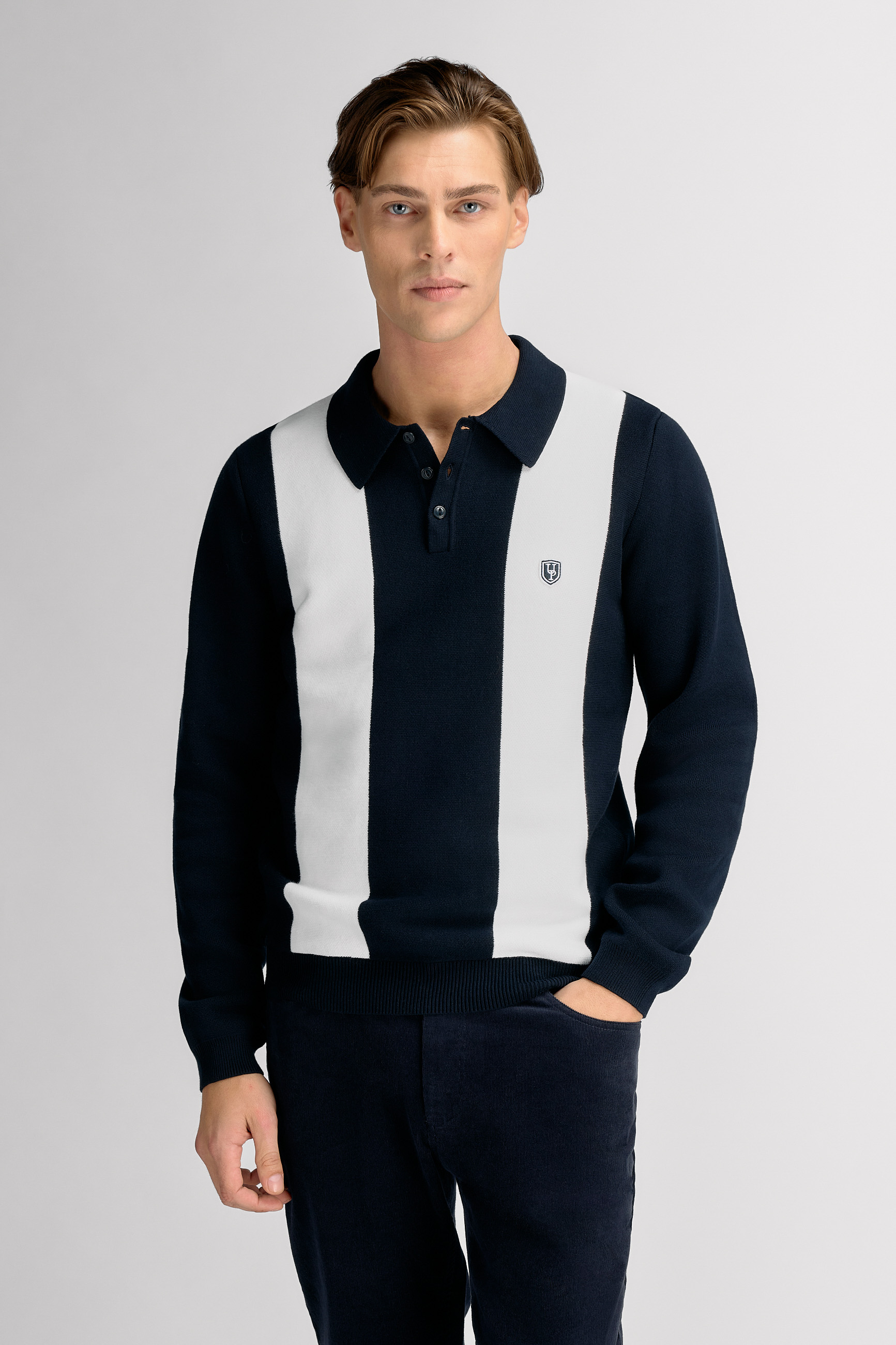 Urban Pioneers Male Eskil Sweater SWEATER DARK NAVY
