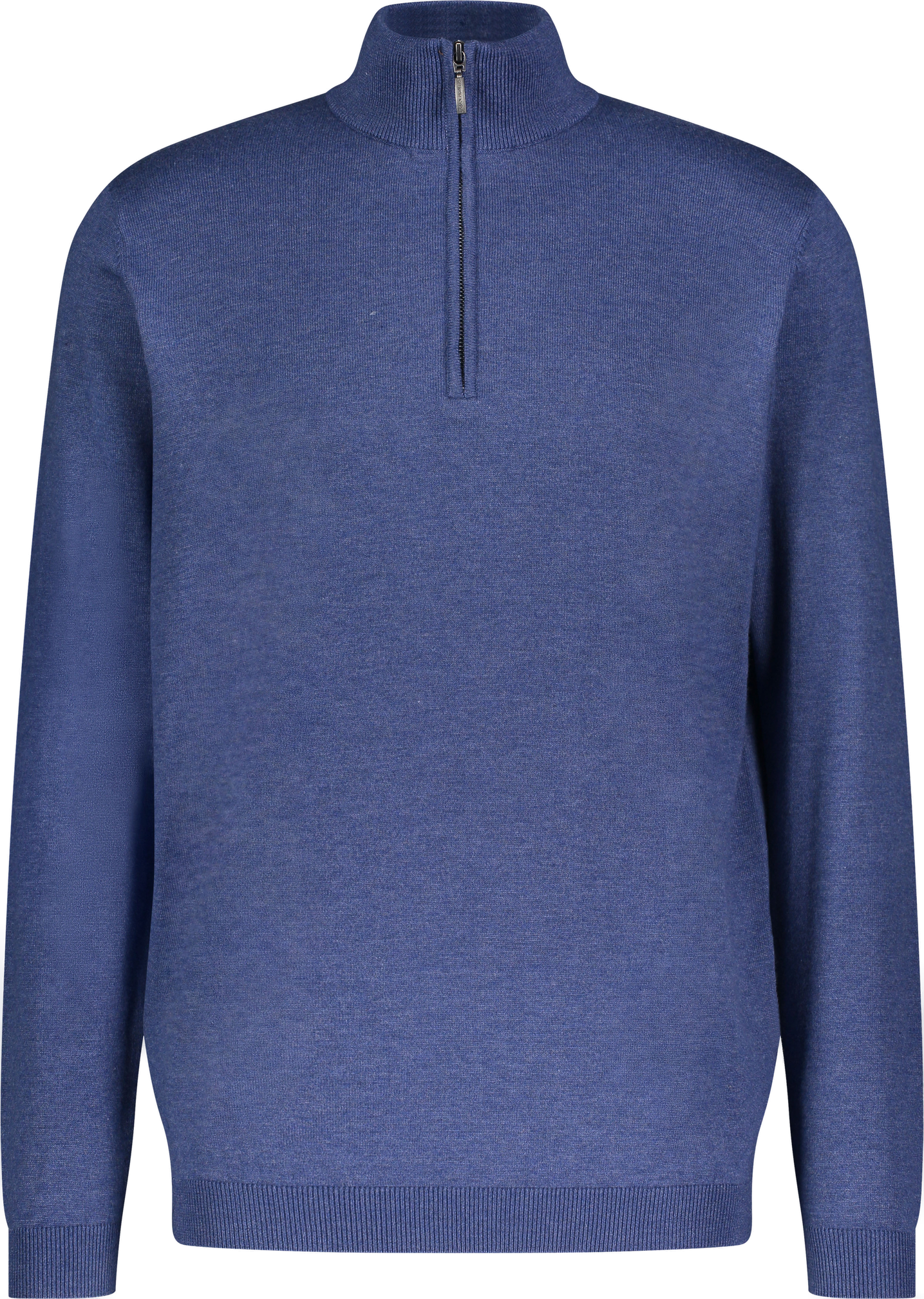 Urban Pioneers Male Espen Half-zip SWEATER MID BLUE