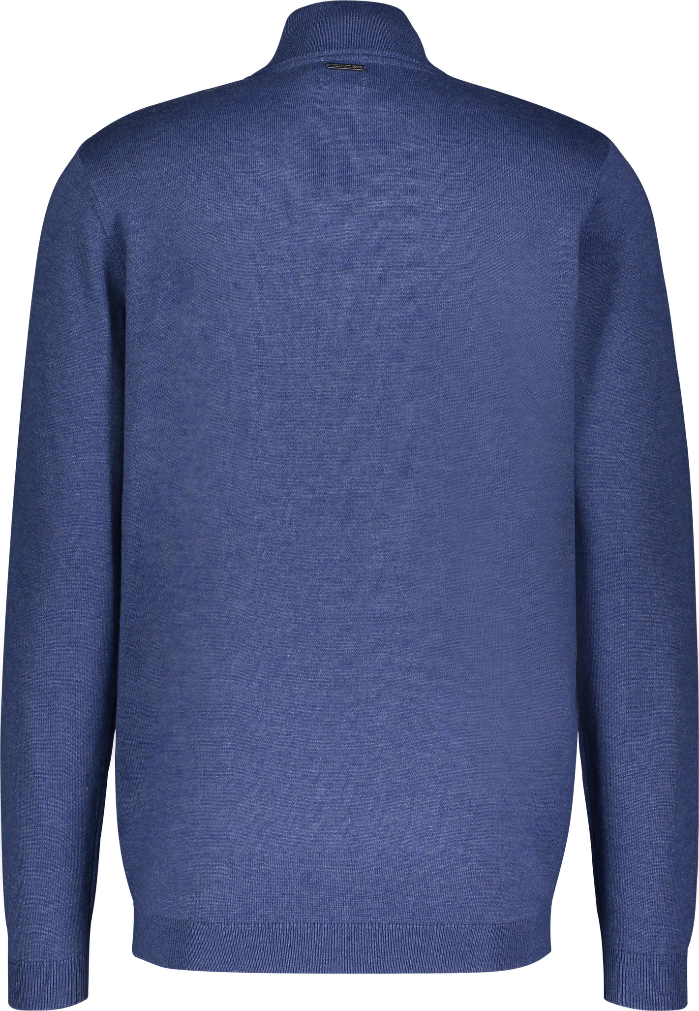 Urban Pioneers Male Espen Half-zip SWEATER MID BLUE