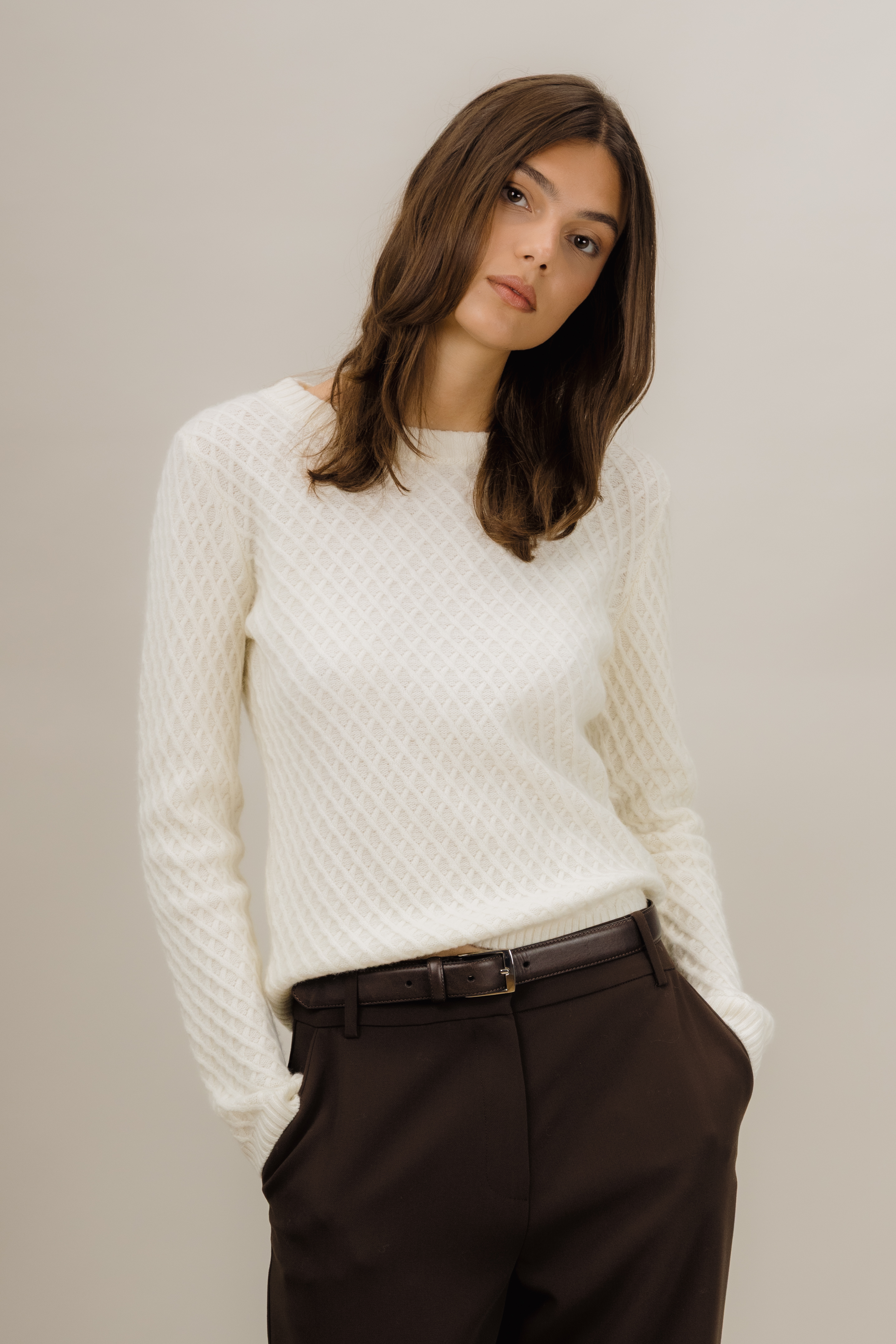 Urban Pioneers Female Ethel Sweater SWEATER CREAM