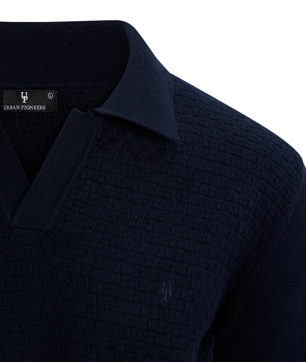 Urban Pioneers Male Ettore Sweater SWEATER DARK NAVY