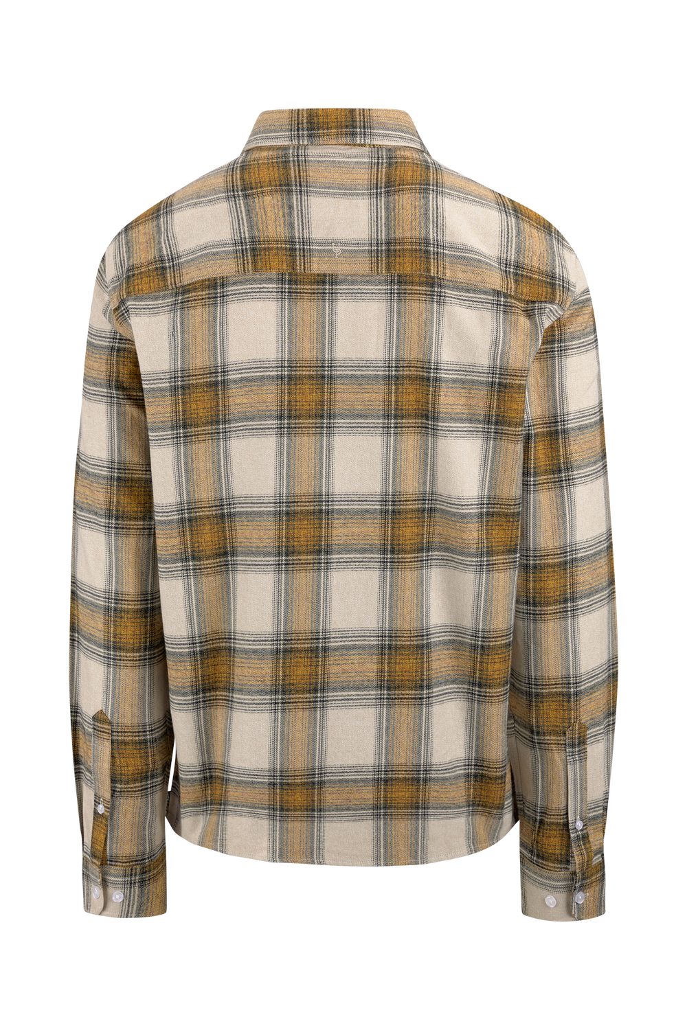 Urban Pioneers Male Everett LS Shirt SHIRT YELLOW CHECK