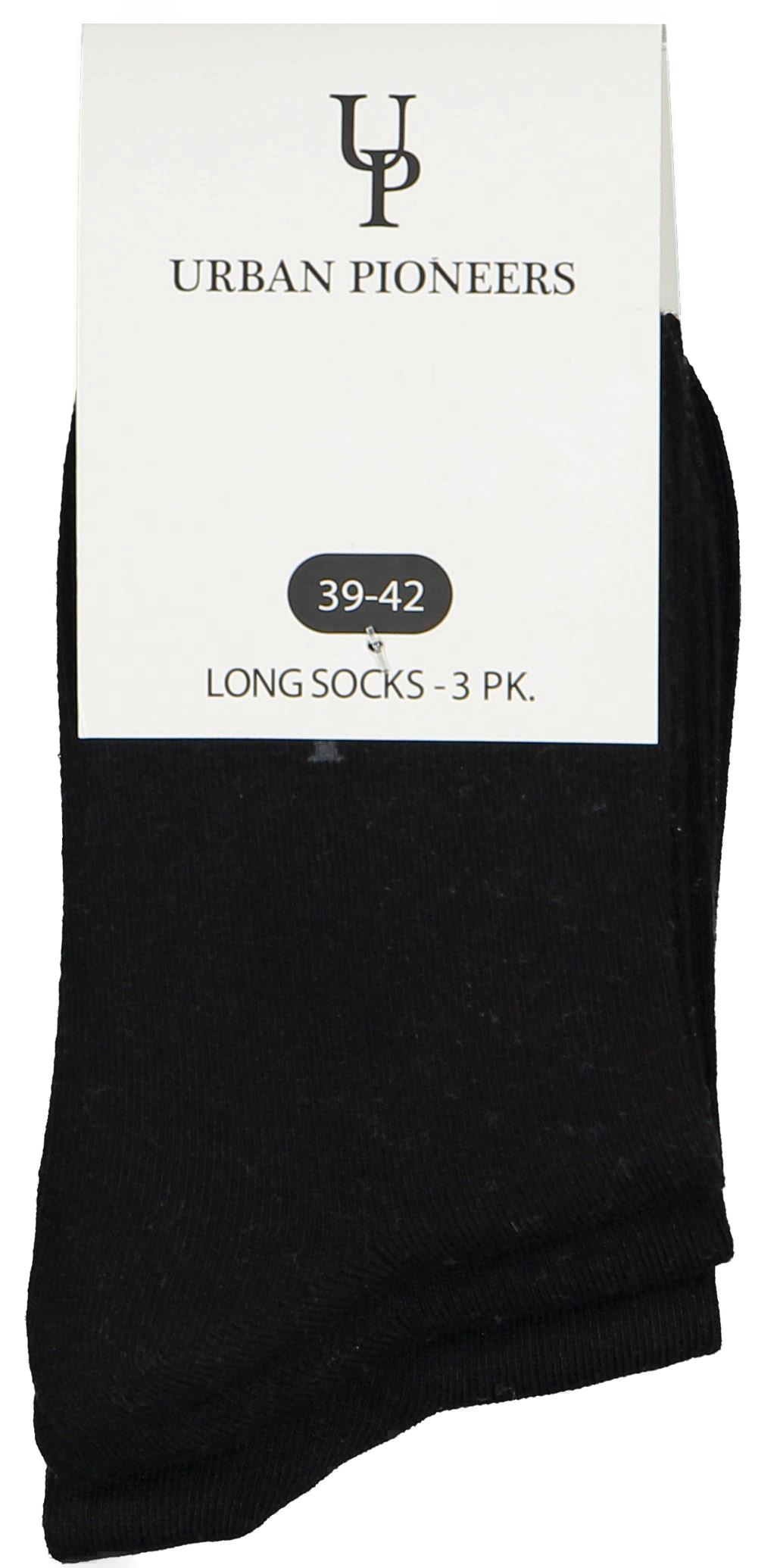 Urban Pioneers Uni Everyday Socks SOCKS BLACK