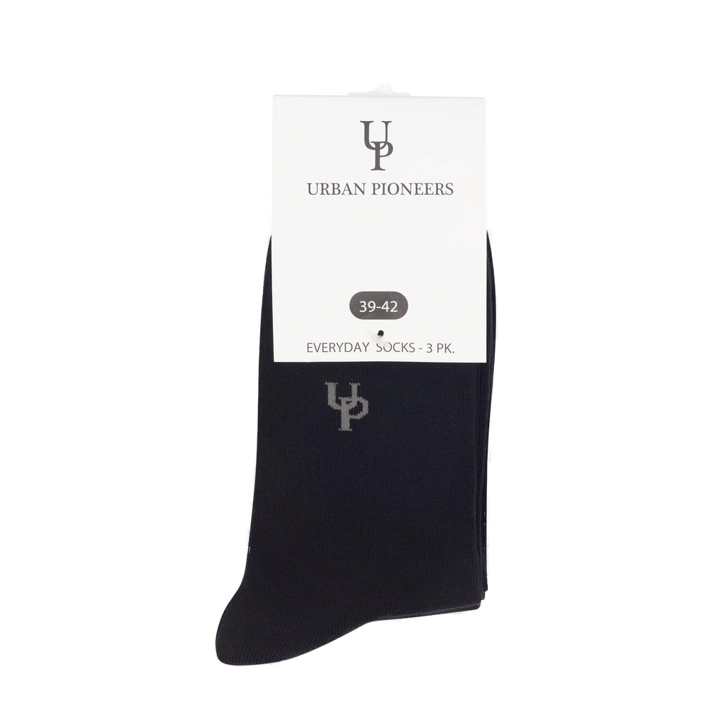 Urban Pioneers Uni Everyday Socks SOCKS BLACK