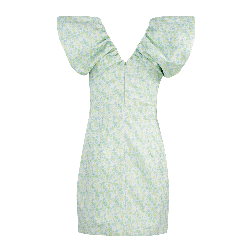 Urban Pioneers Female Evi Dress DRESS AOP JADE LIME