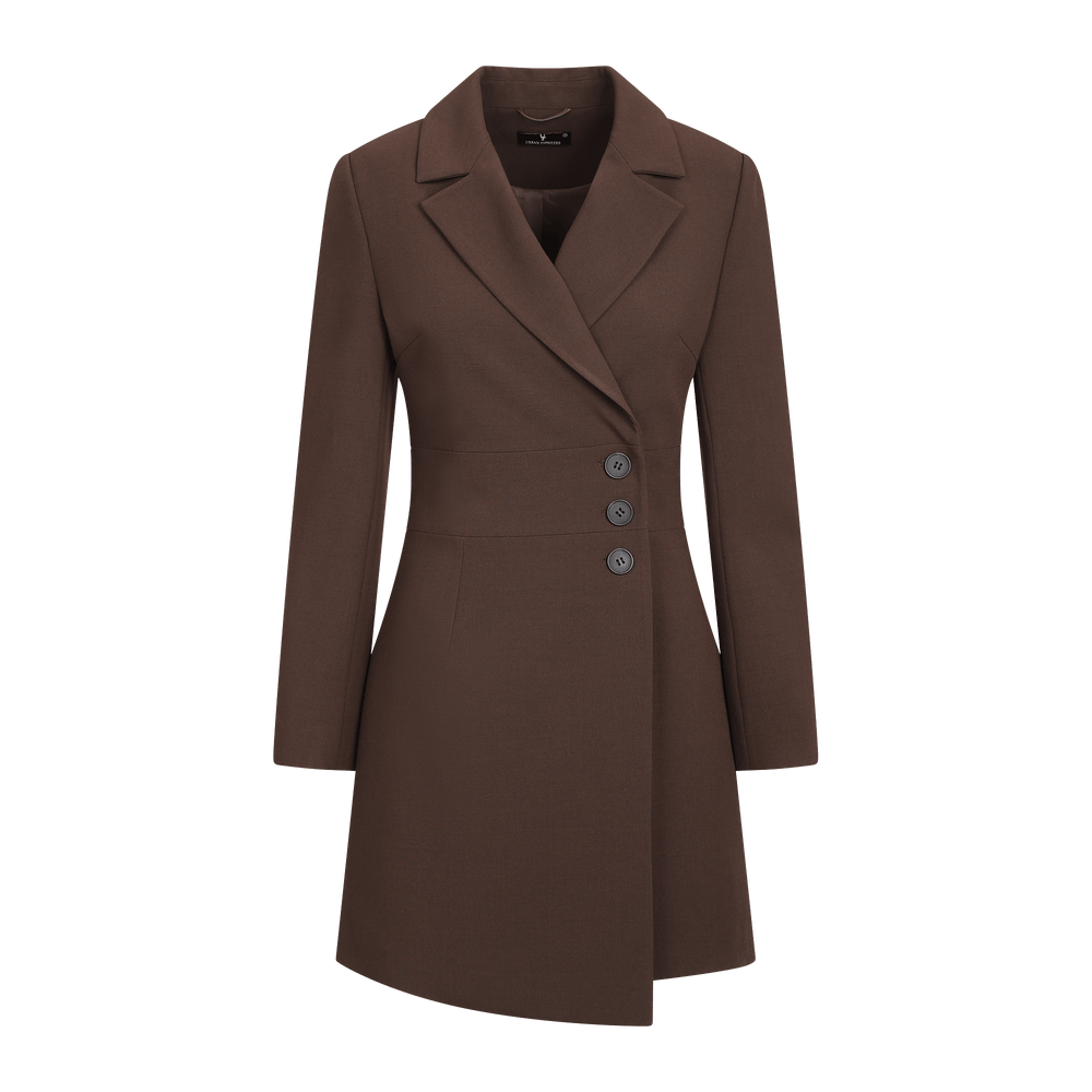 Urban Pioneers Female Exa Dress DRESS BLACK COFFEE