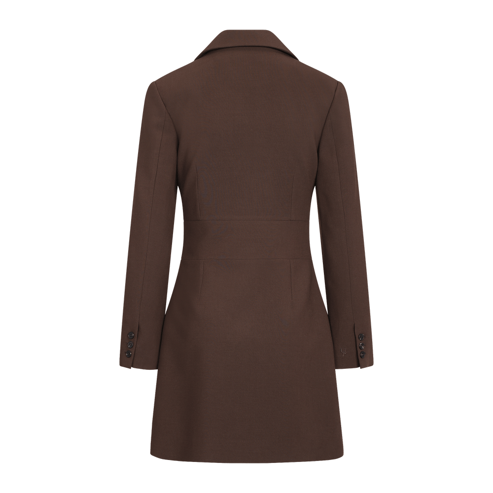 Urban Pioneers Female Exa Dress DRESS BLACK COFFEE