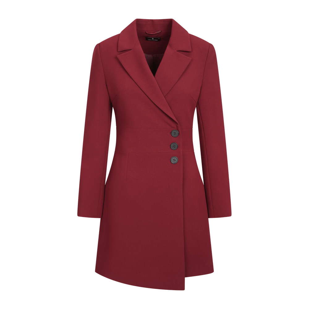 Urban Pioneers Female Exa Dress DRESS BURGUNDY