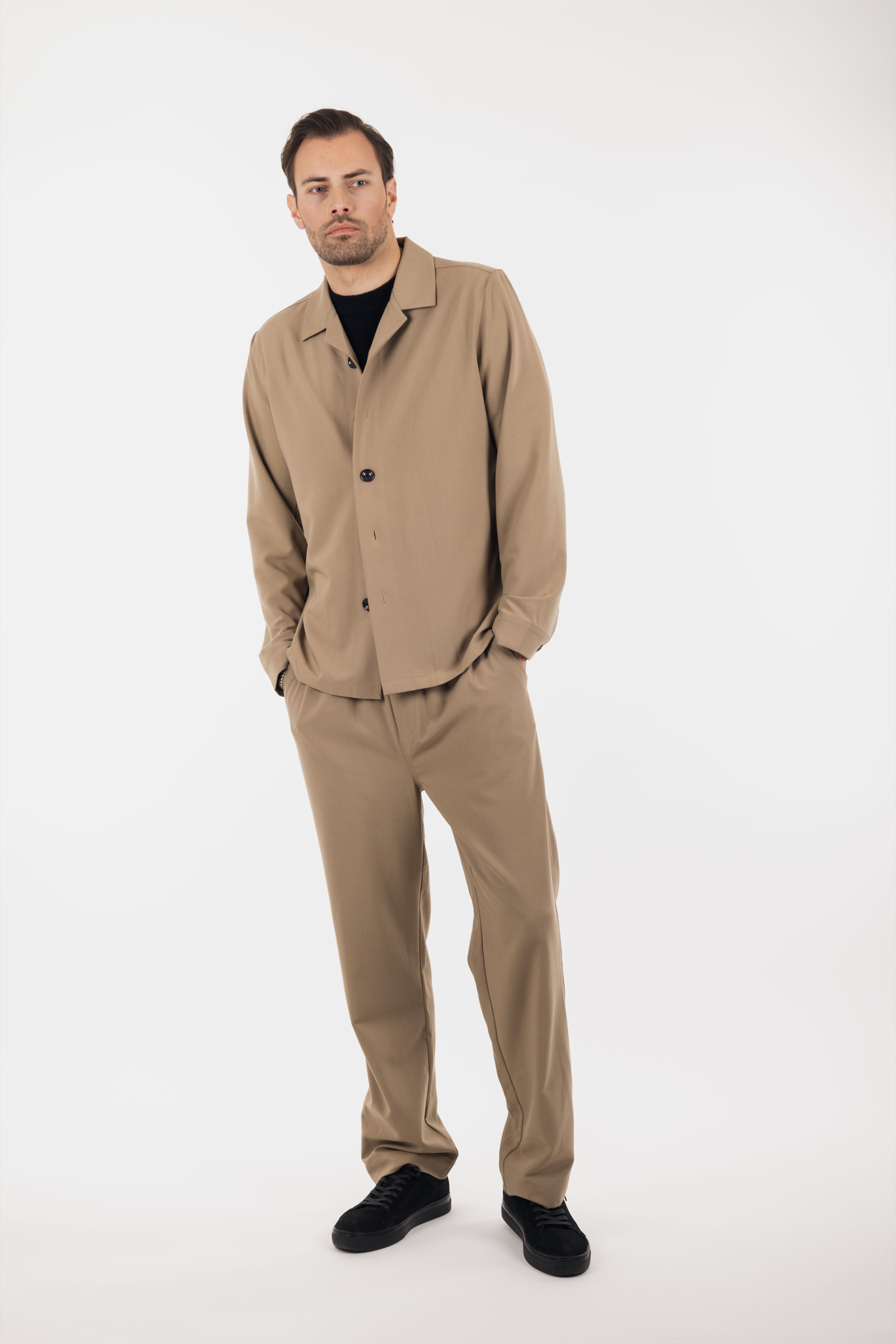 Urban Pioneers Male Ezra Pants PANTS DARK SAND