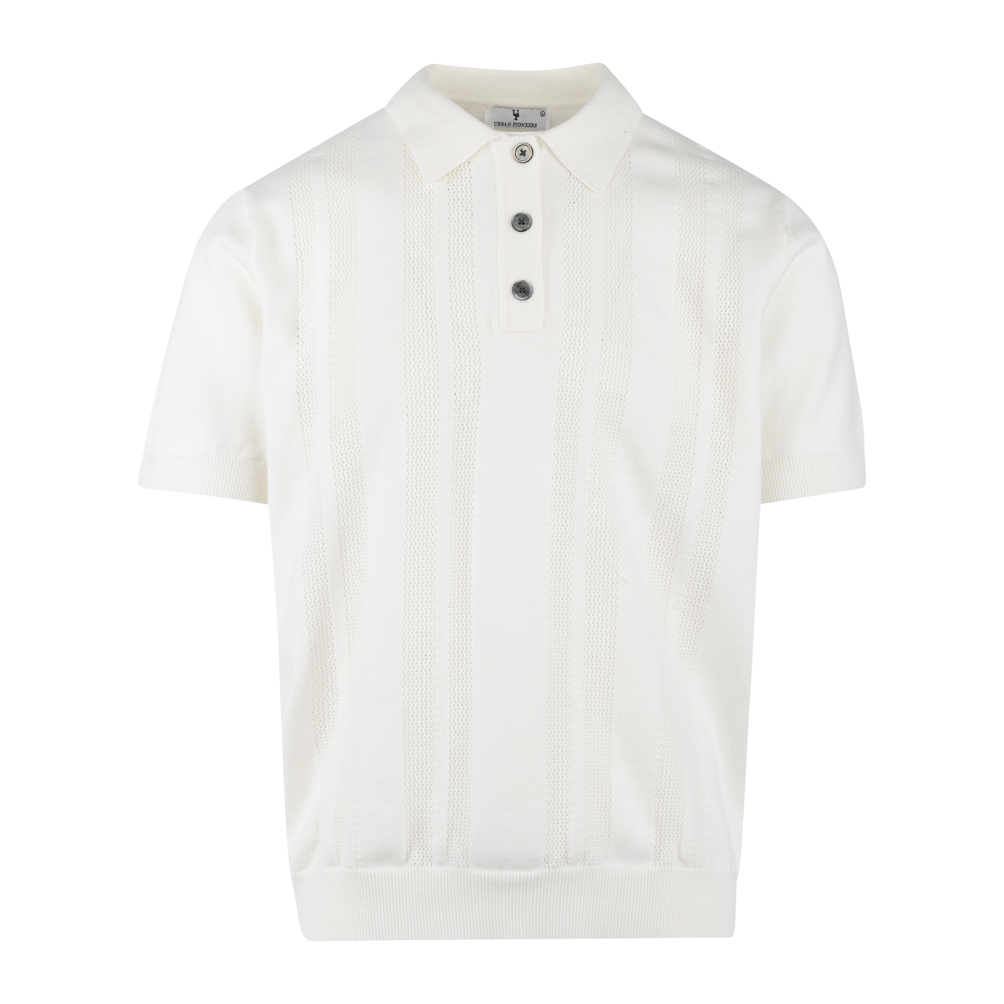 Urban Pioneers Male Fabio Pique PIQUE OFFWHITE