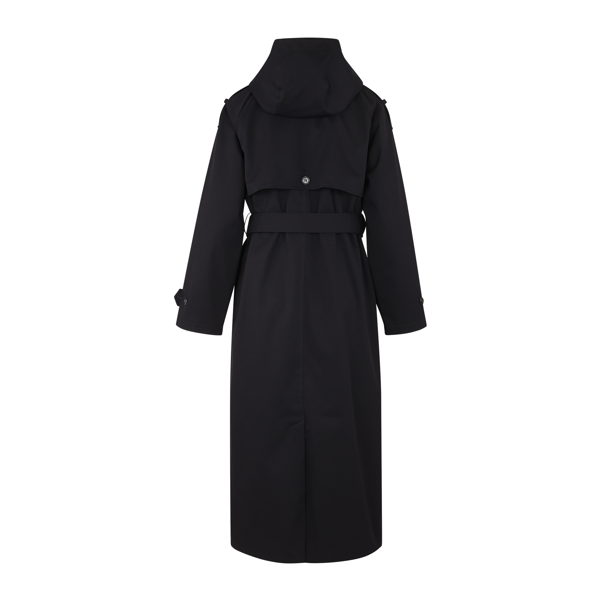 Urban Pioneers Female Fadoua Trench COAT BLACK