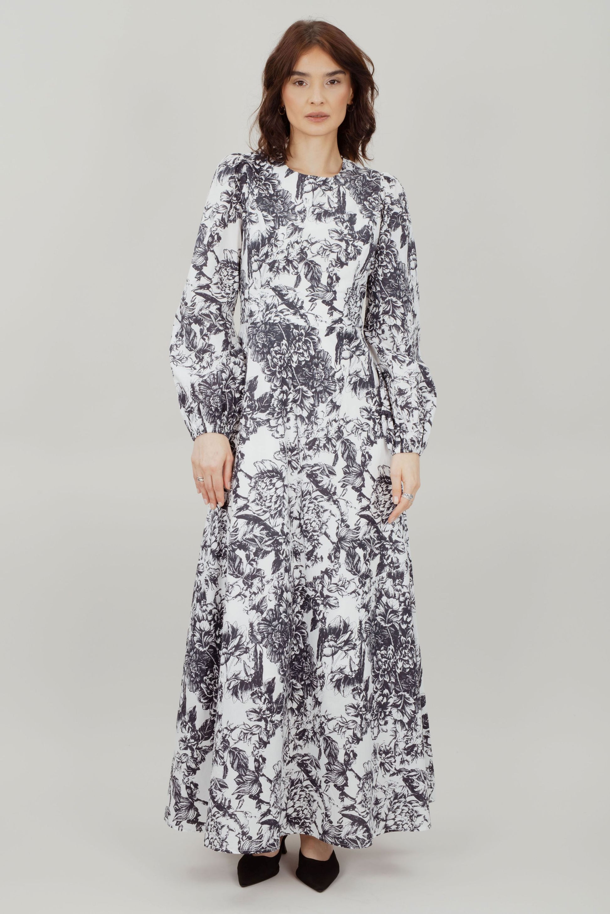 Urban Pioneers Female Faniana Dress DRESS NAVY AOP