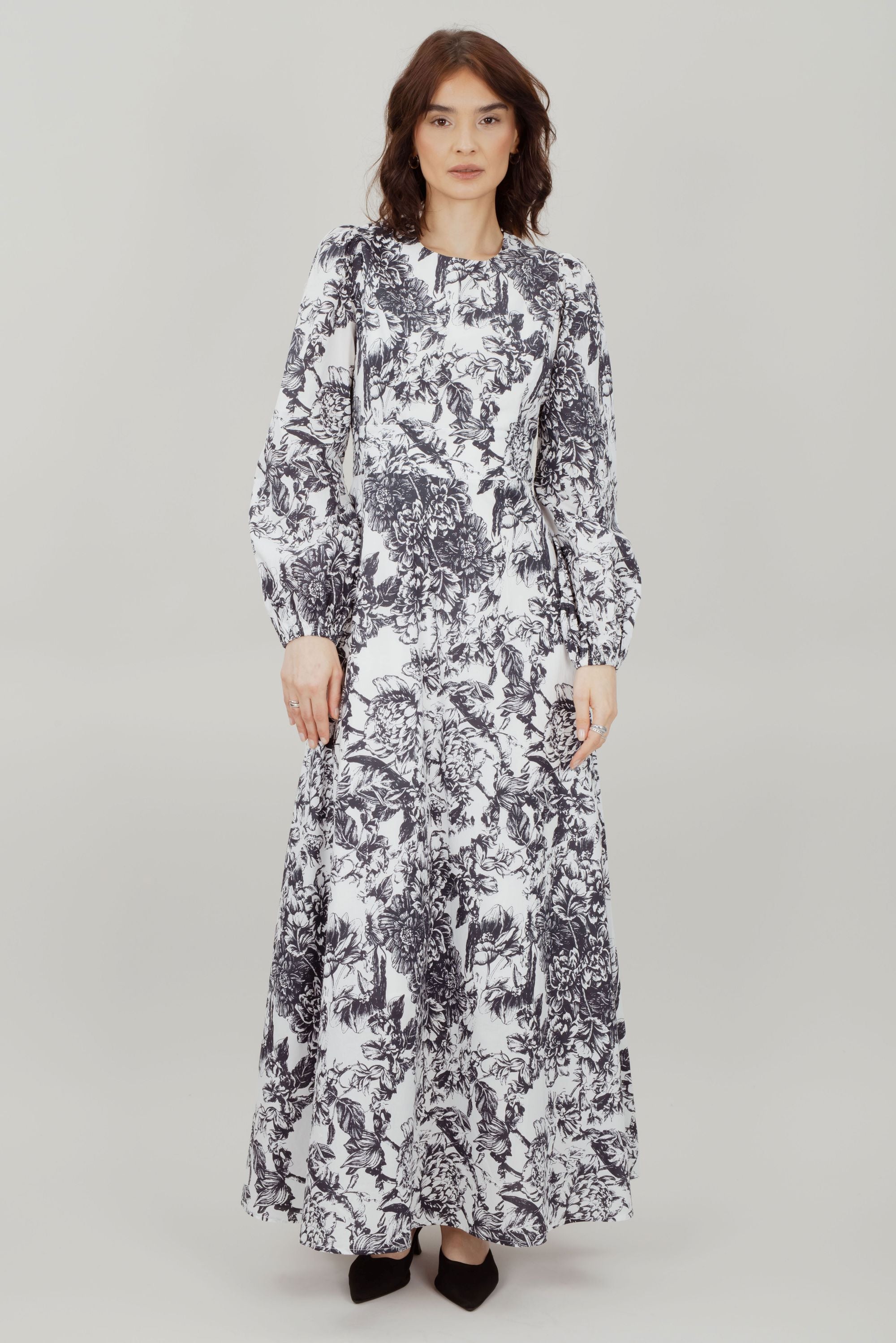 Urban Pioneers Female Faniana Dress DRESS NAVY AOP