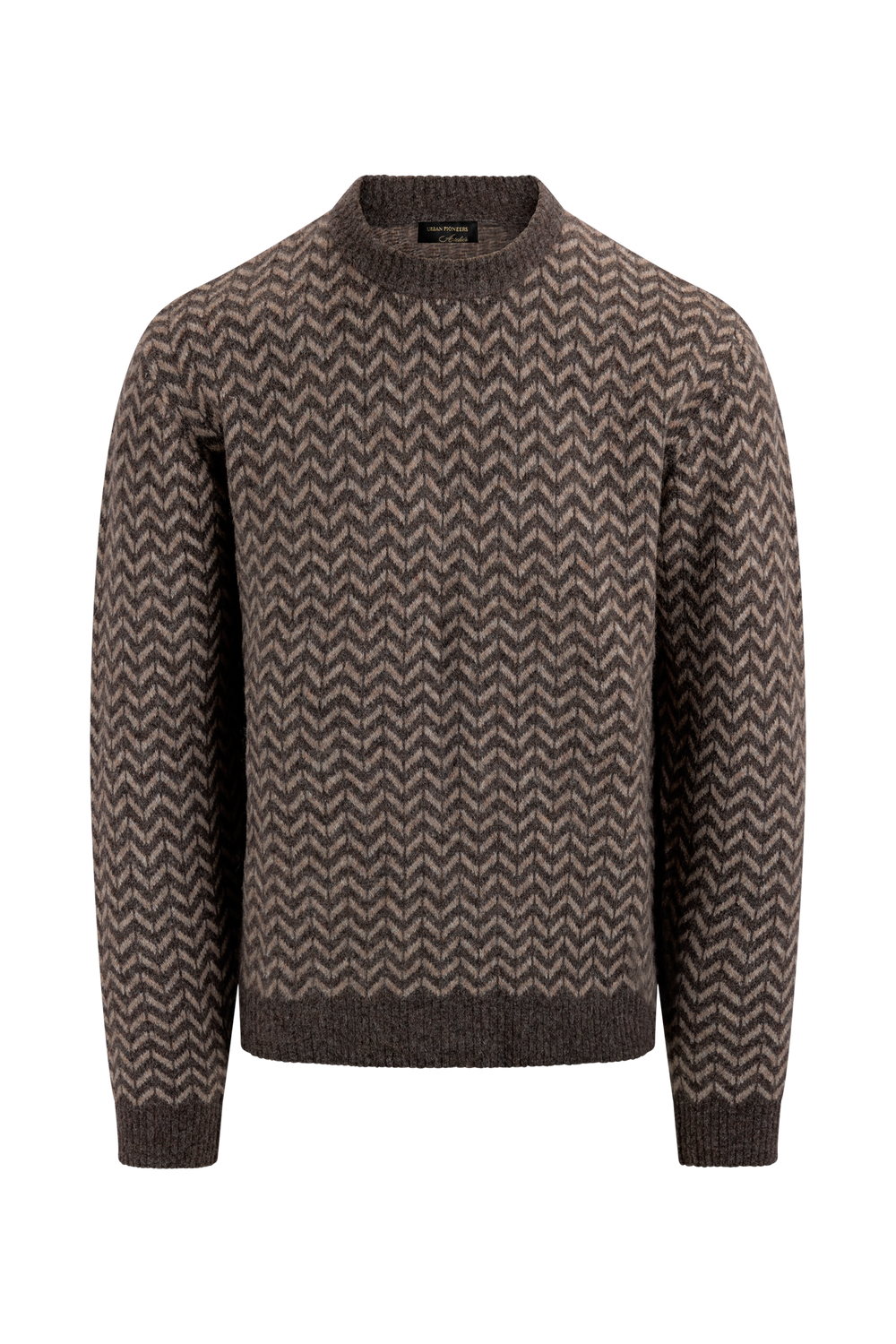 Urban Pioneers Male Fausto Sweater SWEATER BROWN