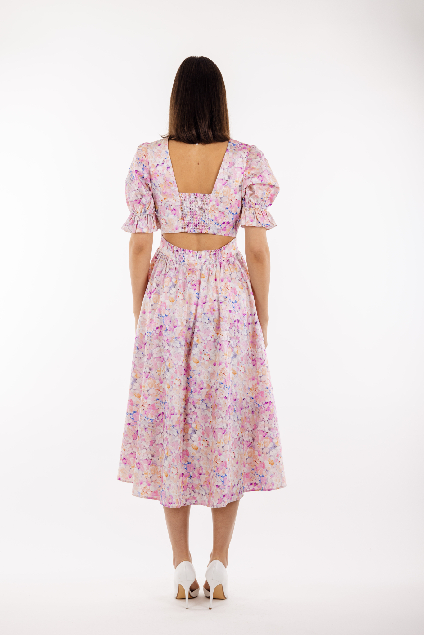 Urban Pioneers Female Felicia Dress DRESS PINK AOP