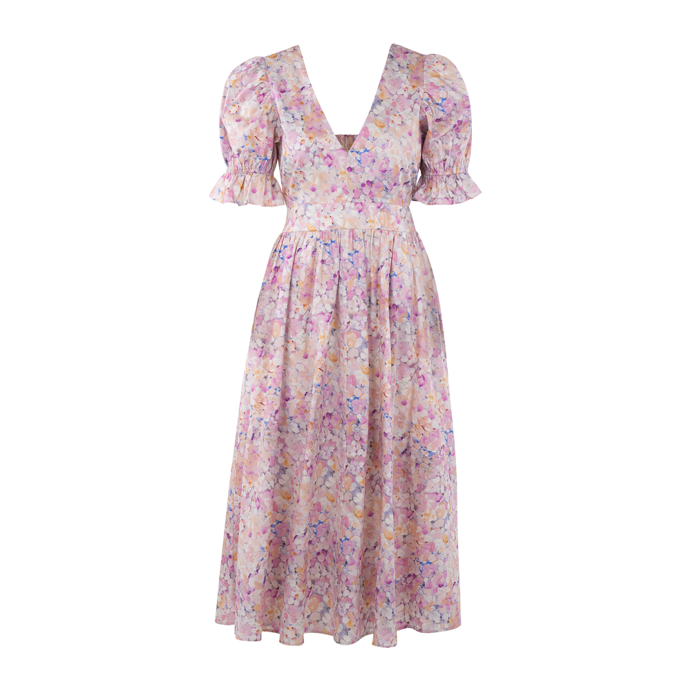 Urban Pioneers Female Felicia Dress DRESS PINK AOP