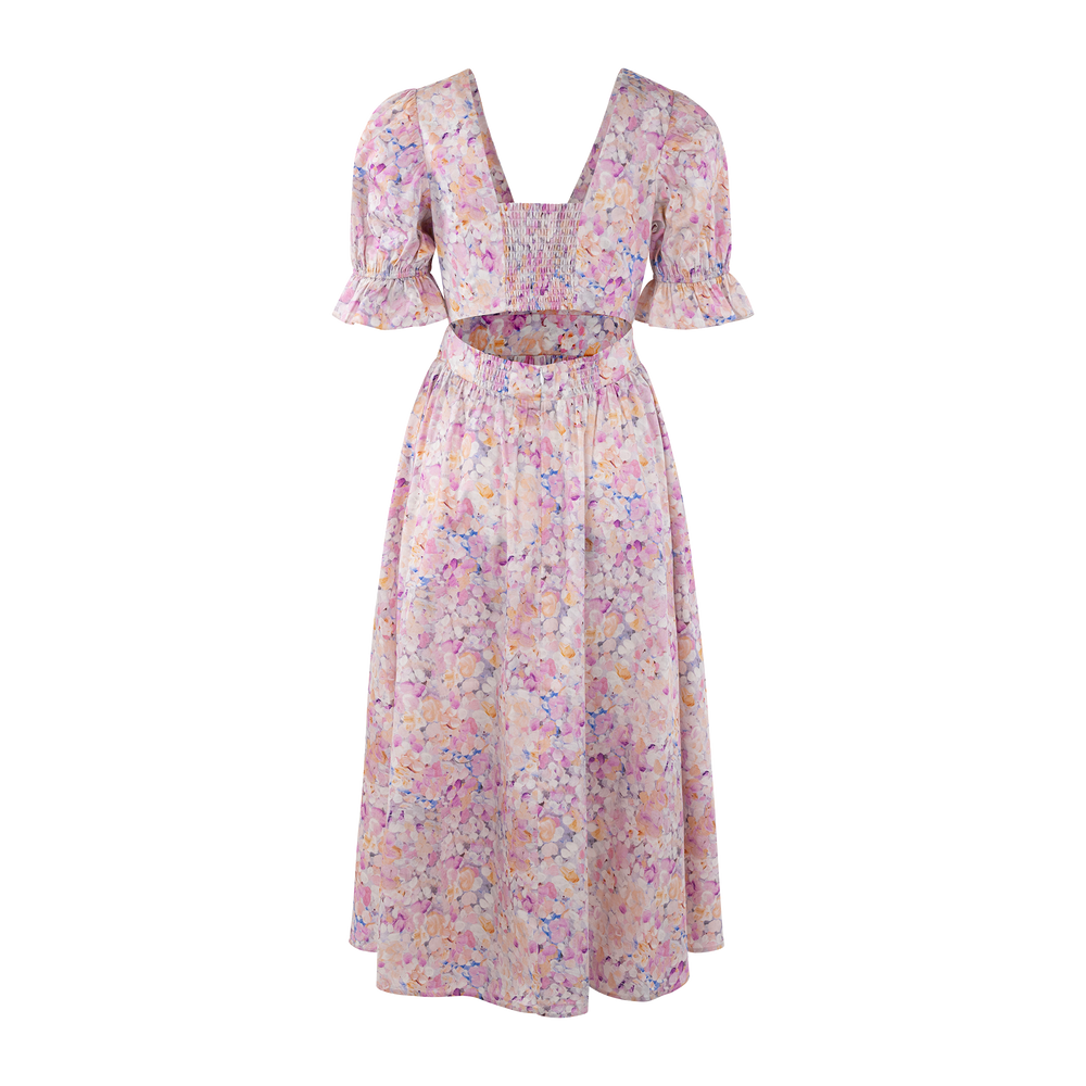 Urban Pioneers Female Felicia Dress DRESS PINK AOP