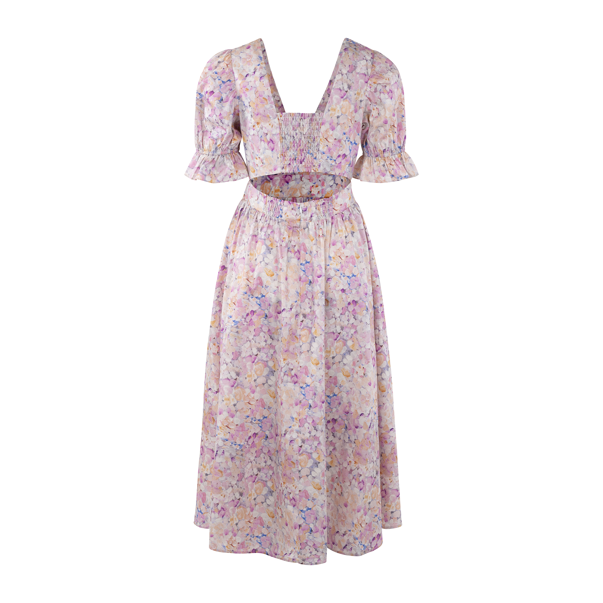 Urban Pioneers Female Felicia Dress DRESS PINK AOP