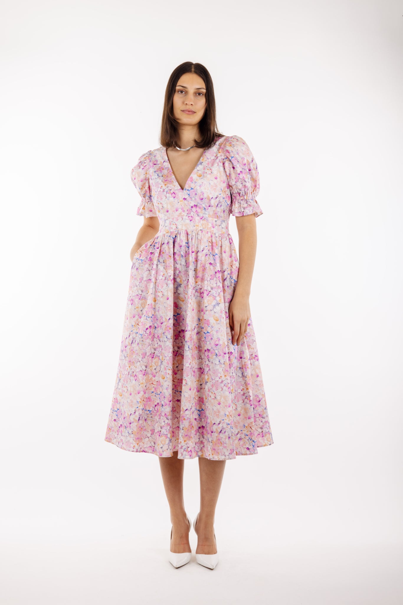 Urban Pioneers Female Felicia Dress DRESS PINK AOP