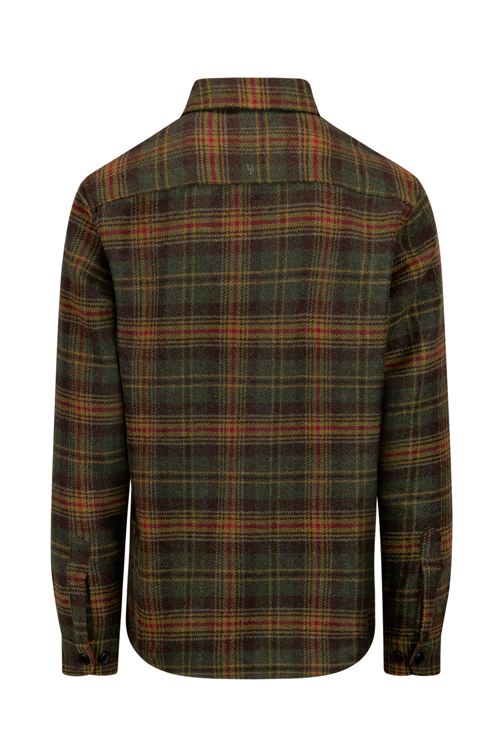 Urban Pioneers Male Felix LS Shirt SHIRT DARK OLIVE CHECK