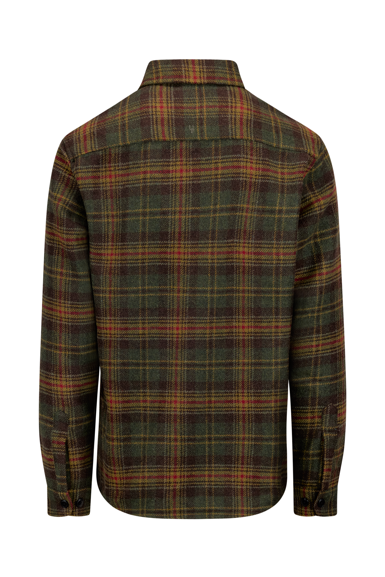 Urban Pioneers Male Felix LS Shirt SHIRT DARK OLIVE CHECK