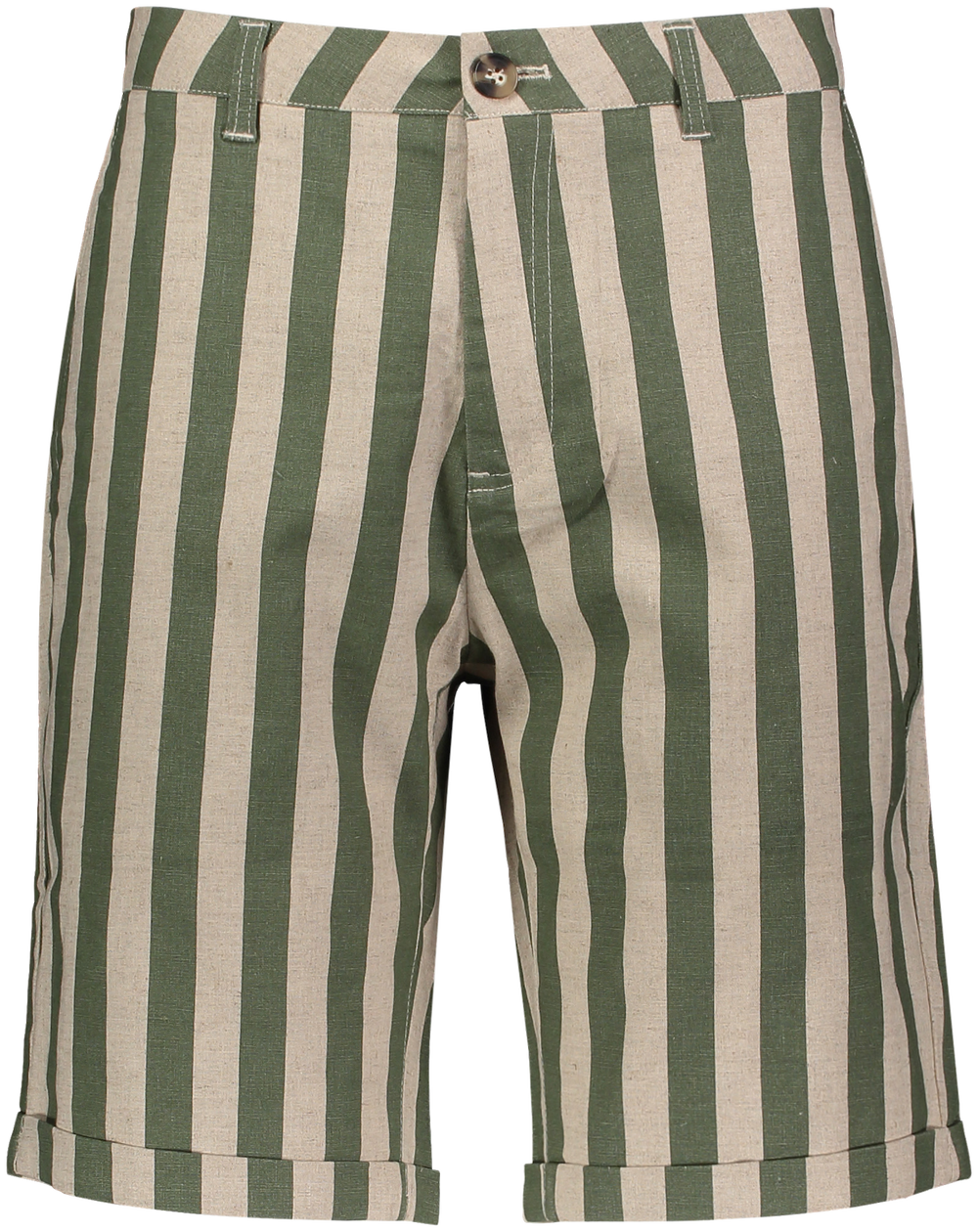 Urban Pioneers Male Felix Shorts SHORTS OLIVE STRIPE