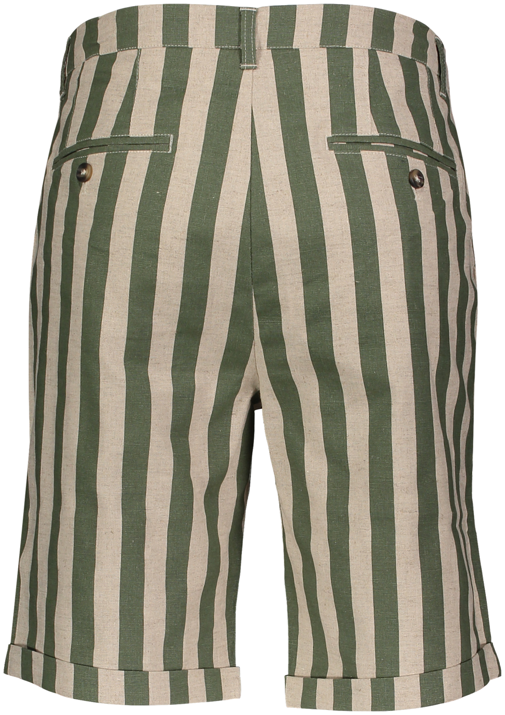 Urban Pioneers Male Felix Shorts SHORTS OLIVE STRIPE