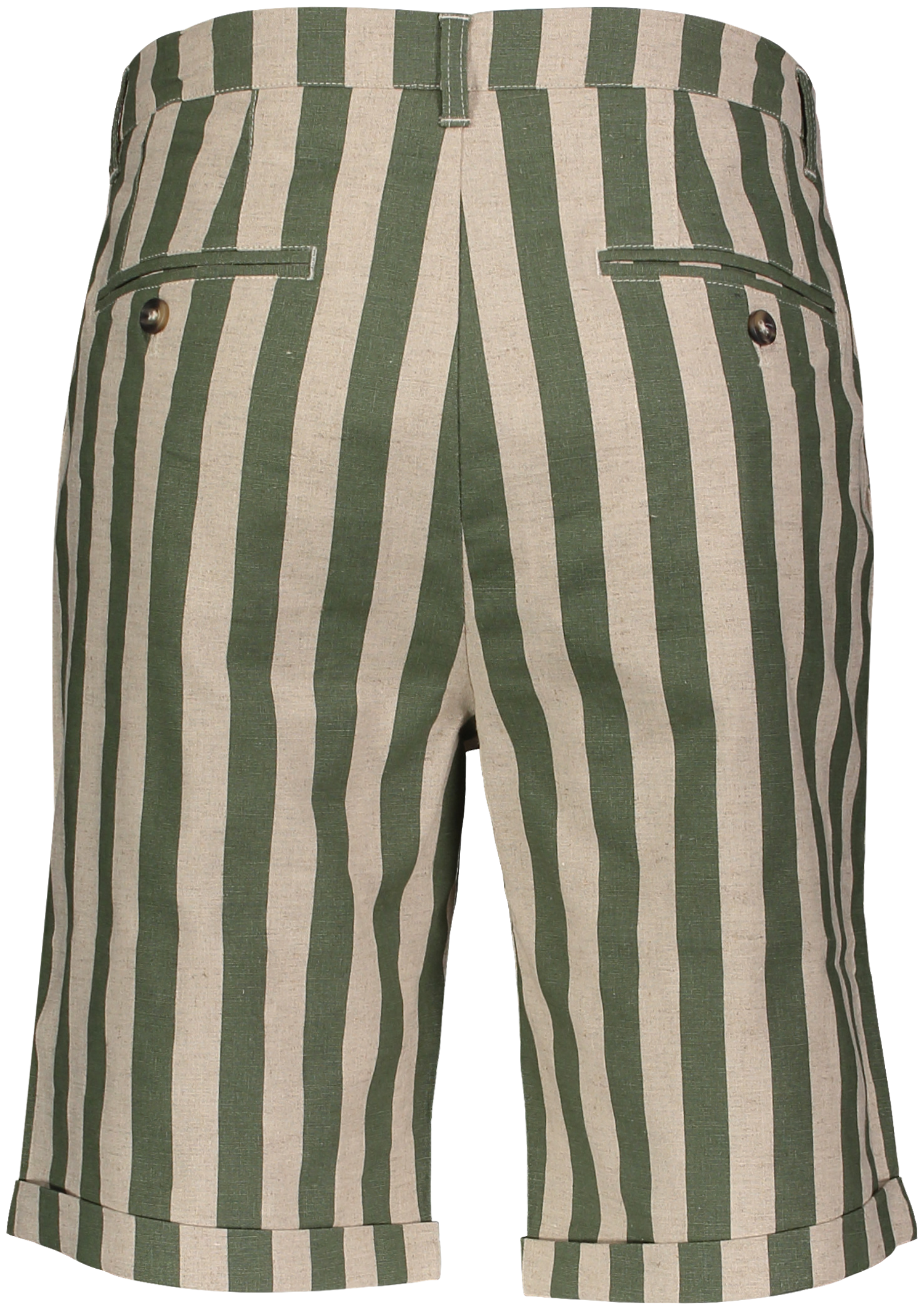 Urban Pioneers Male Felix Shorts SHORTS OLIVE STRIPE