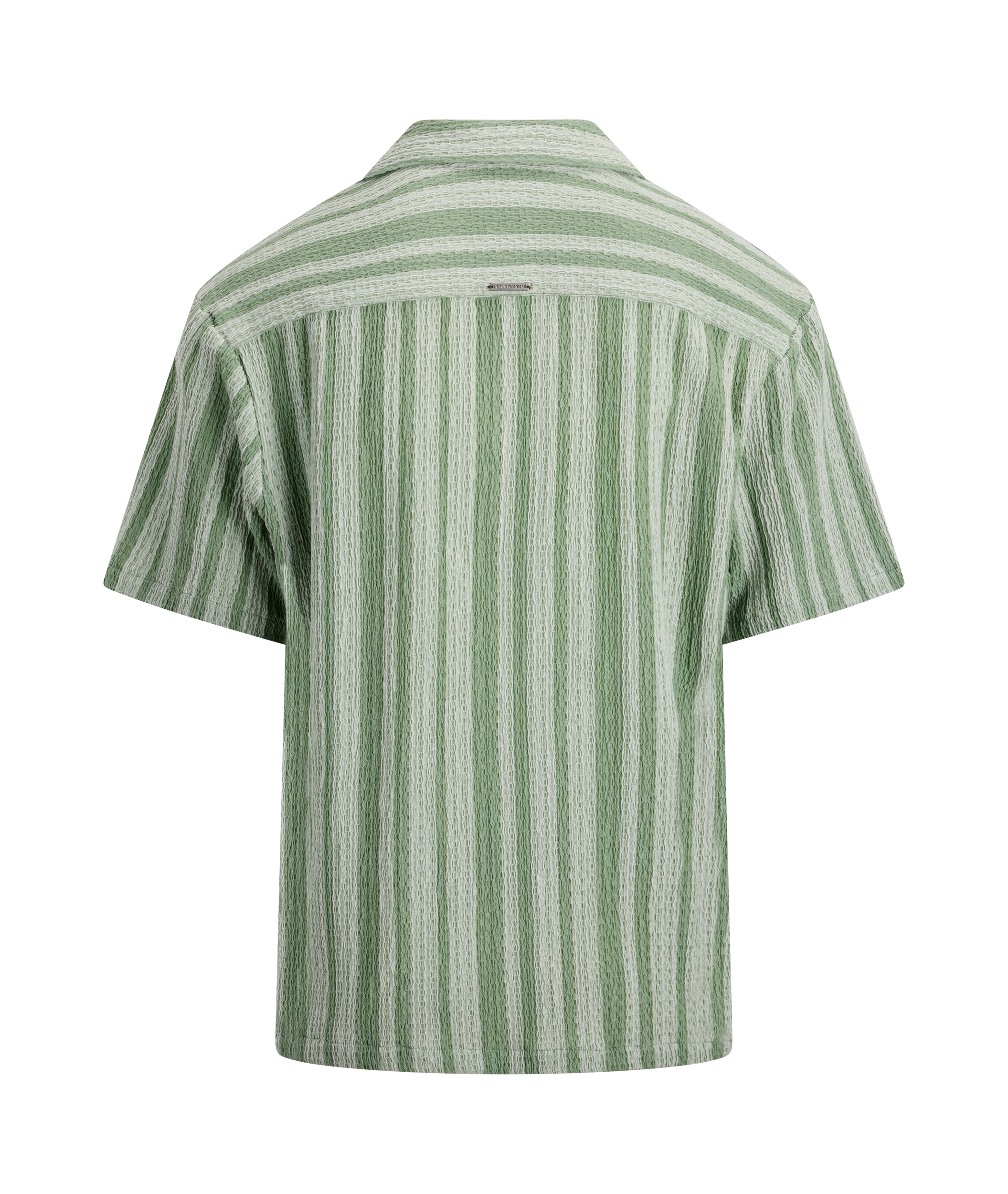 Urban Pioneers Male Ferrara SS Shirt SS SHIRT LIGHT GREEN