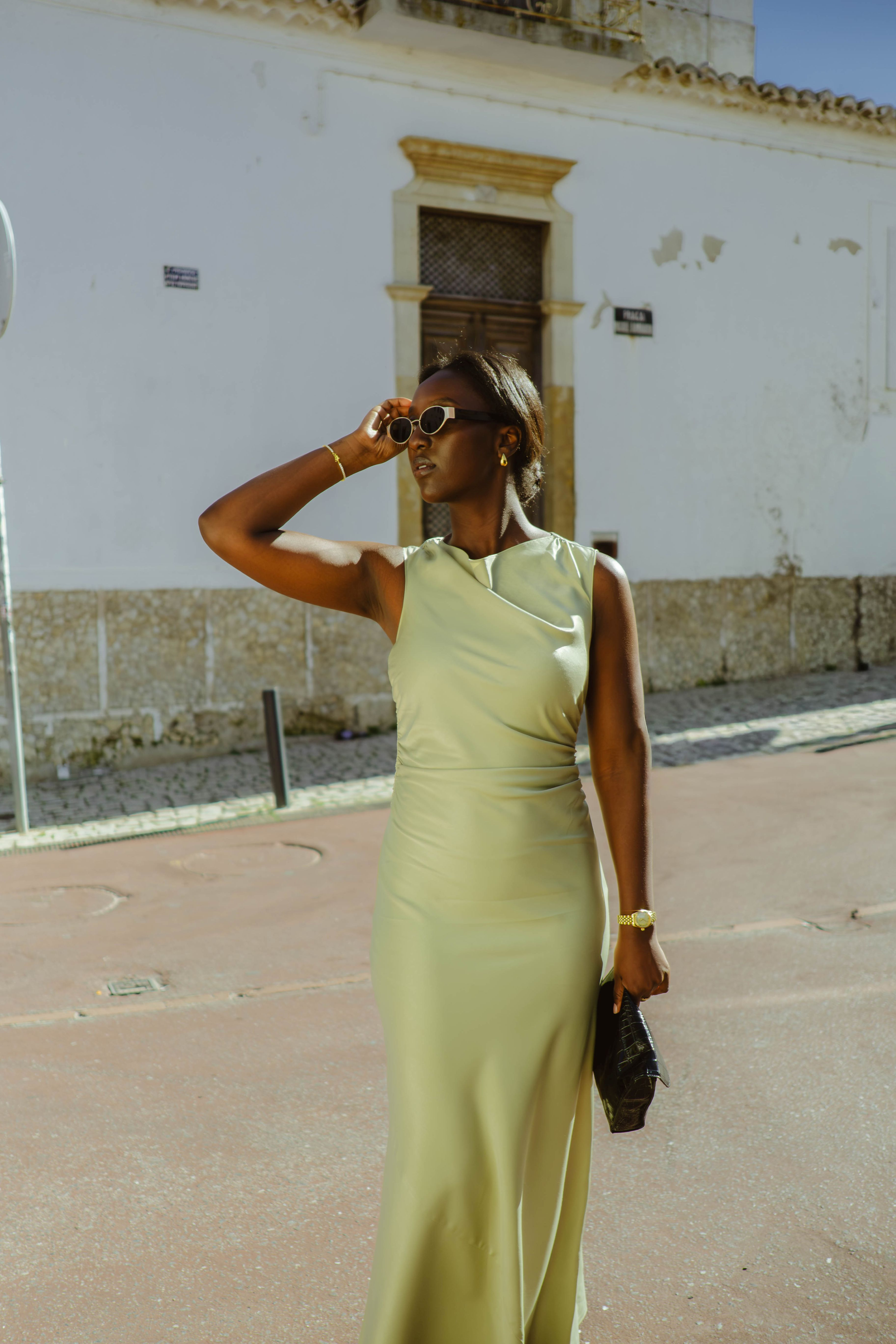 Urban Pioneers Female Florentina Dress DRESS SAGE GREEN