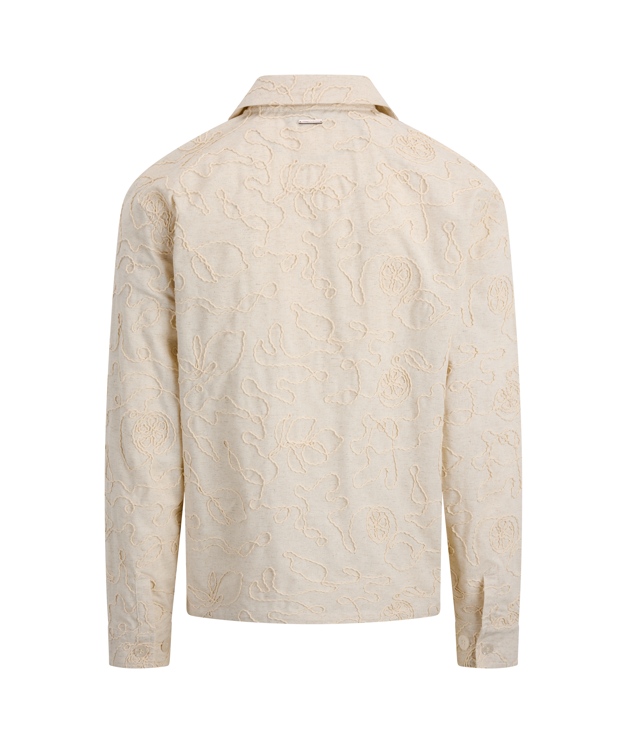 Urban Pioneers Male Florian Overshirt OVERSHIRT CREAM AOP