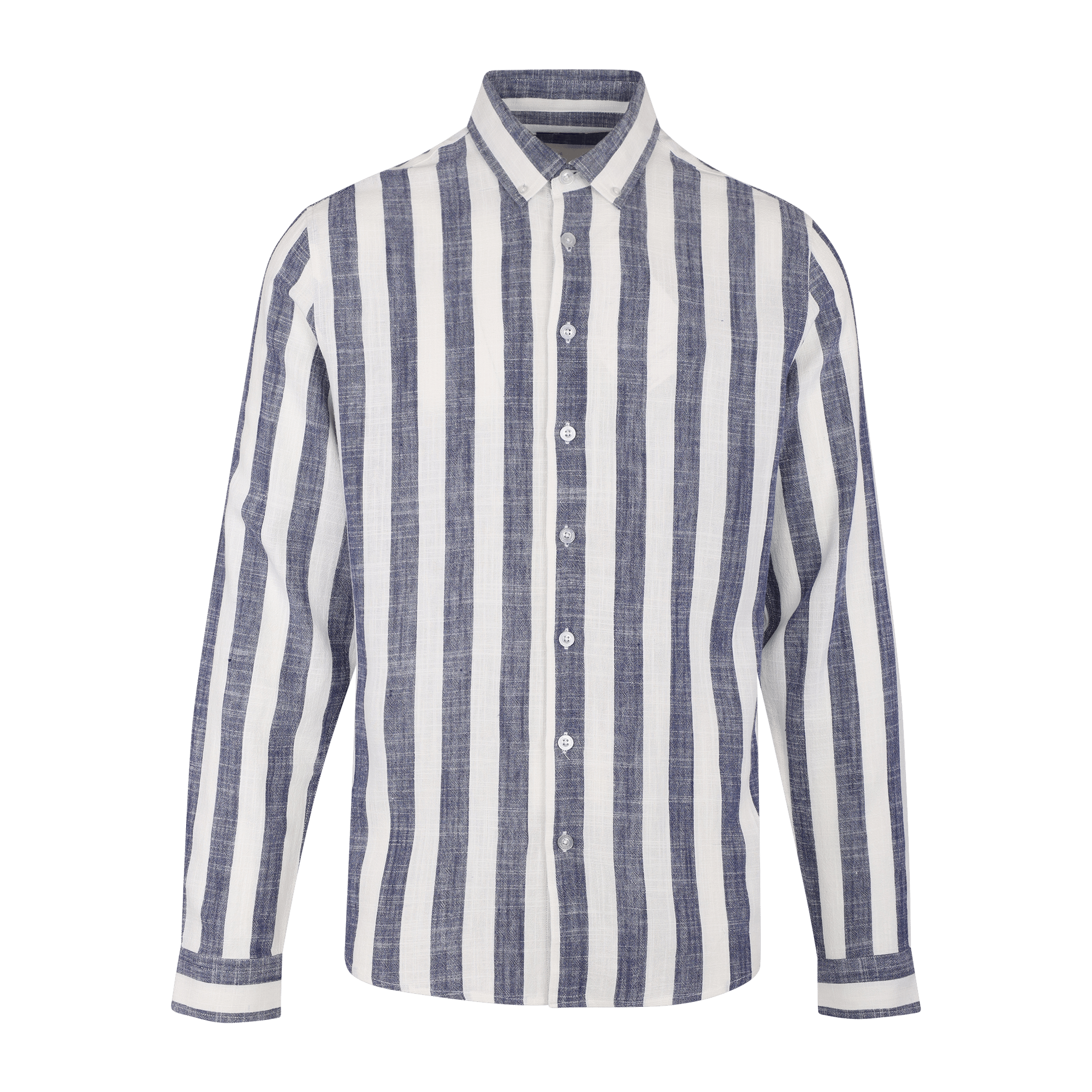 Urban Pioneers Male Folke LS Shirt SHIRT NAVY