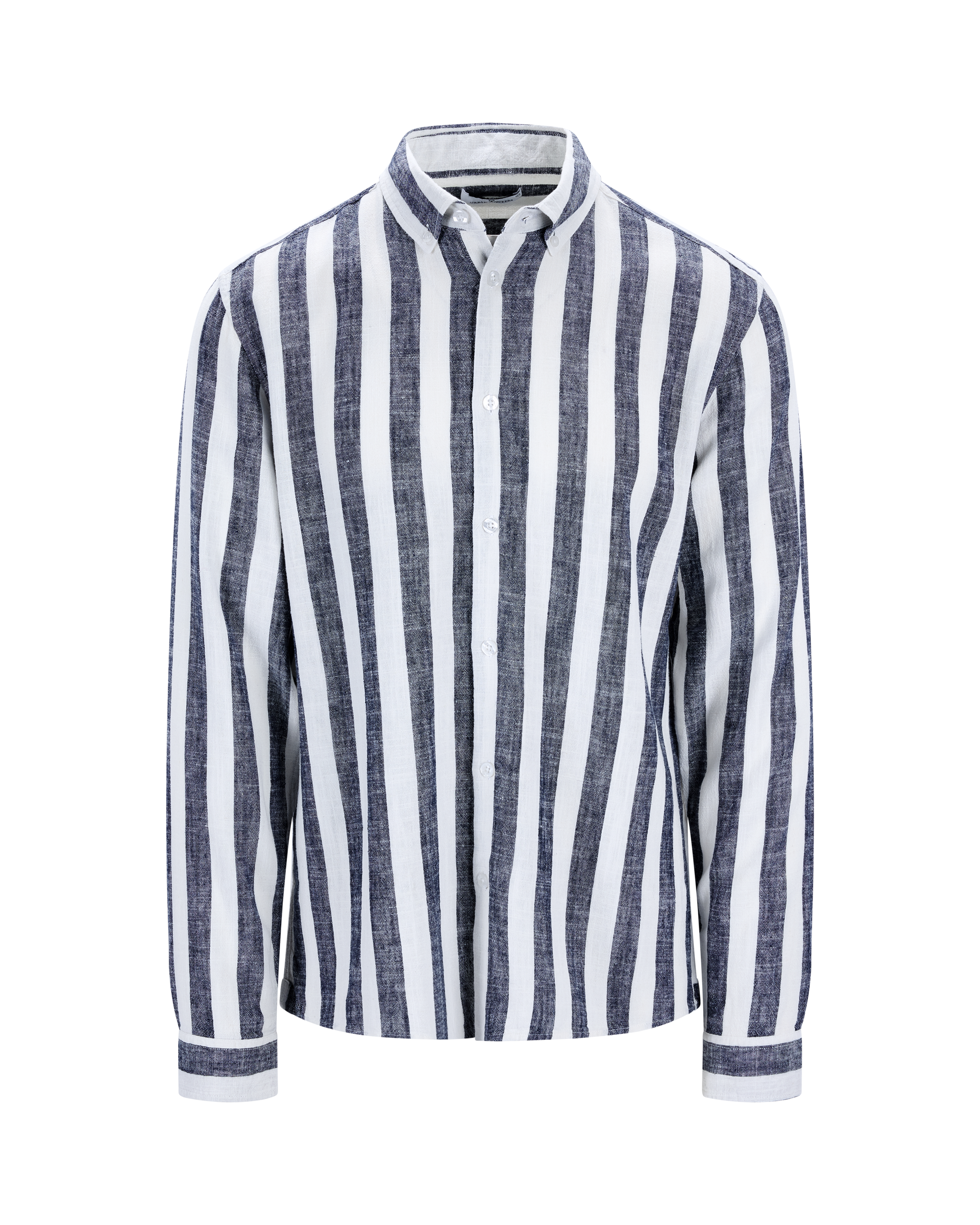 Urban Pioneers Male Folke LS Shirt SHIRT DARK NAVY