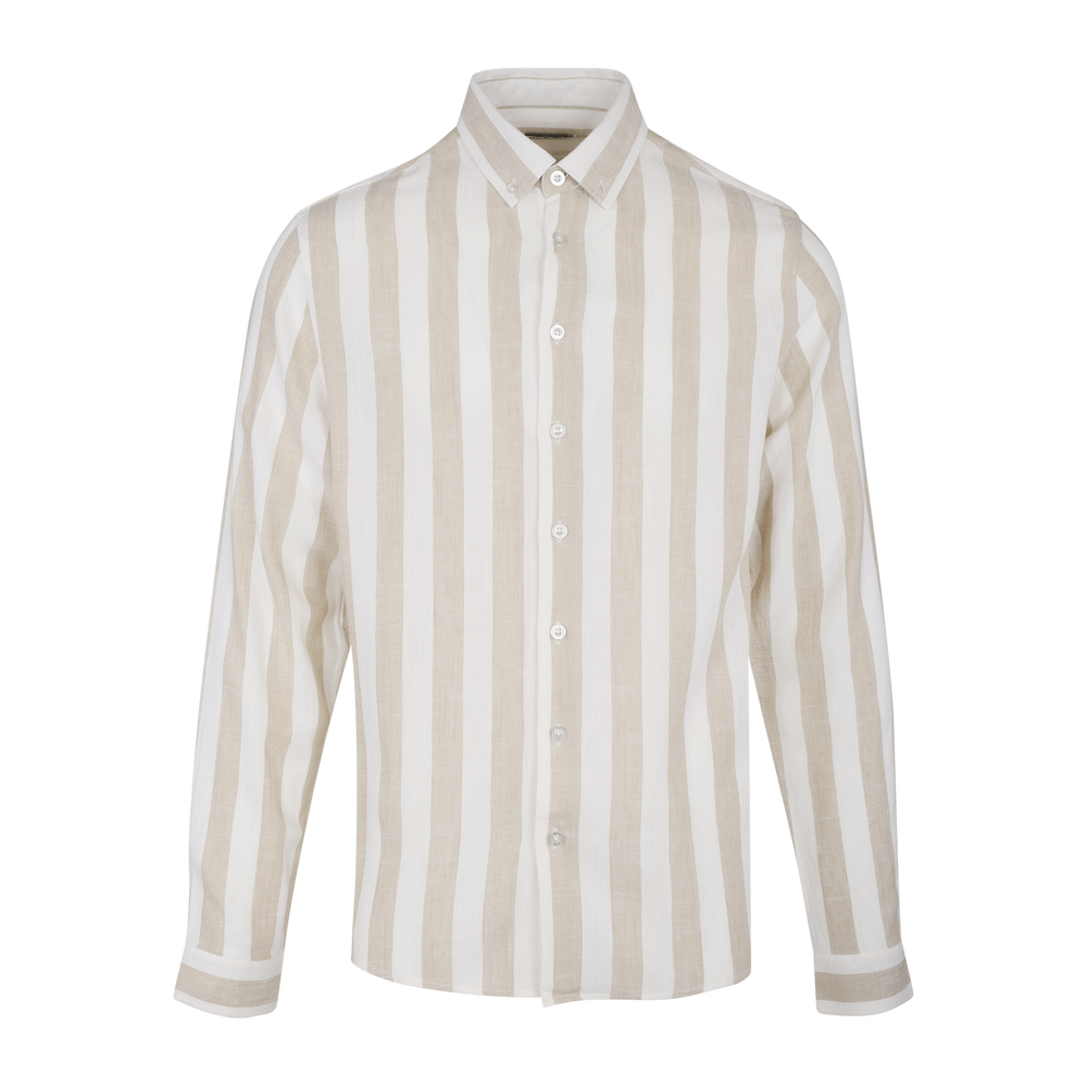 Urban Pioneers Male Folke LS Shirt SHIRT SAND