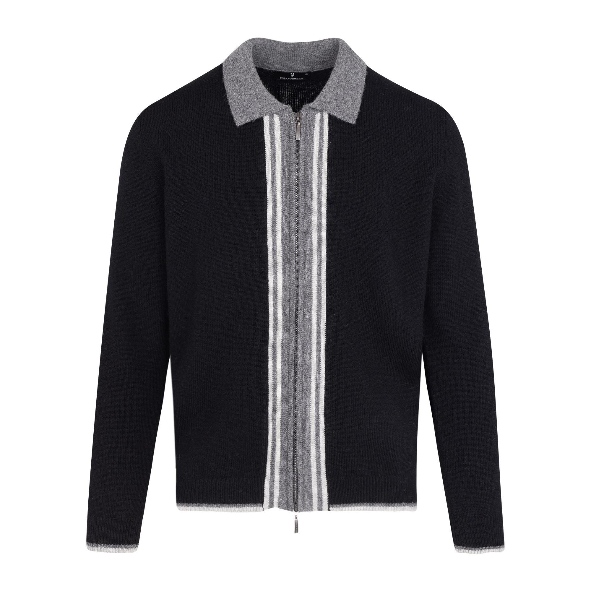 Urban Pioneers Male Ford zip CARDIGAN BLACK