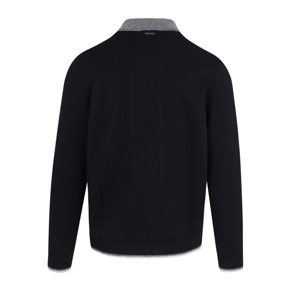 Urban Pioneers Male Ford zip CARDIGAN BLACK