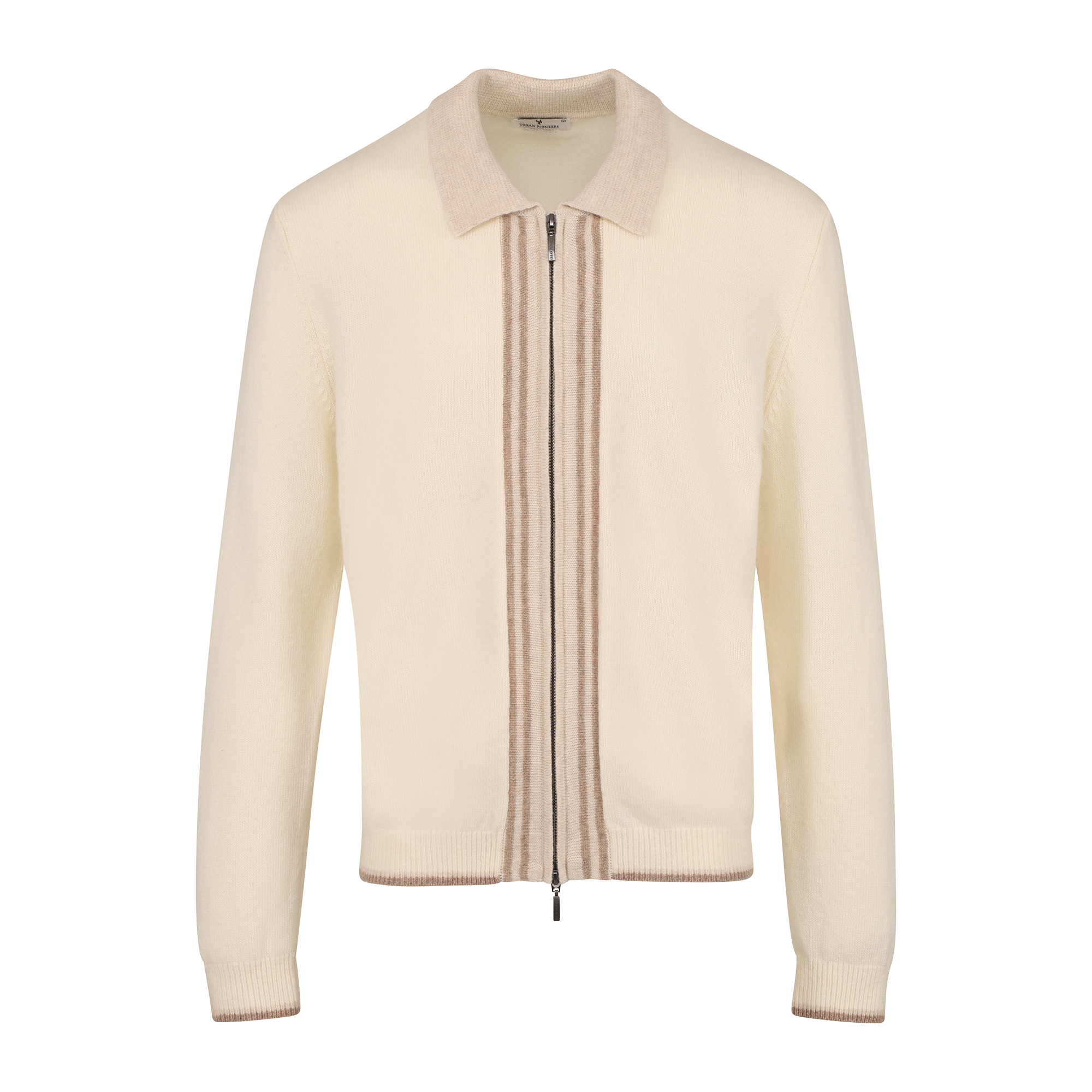 Urban Pioneers Male Ford zip CARDIGAN CAMEL