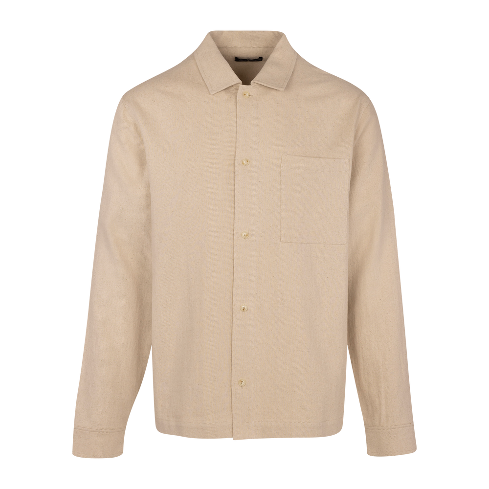 Urban Pioneers Male Fox Shirt SHIRT LIGHT SAND MELANGE