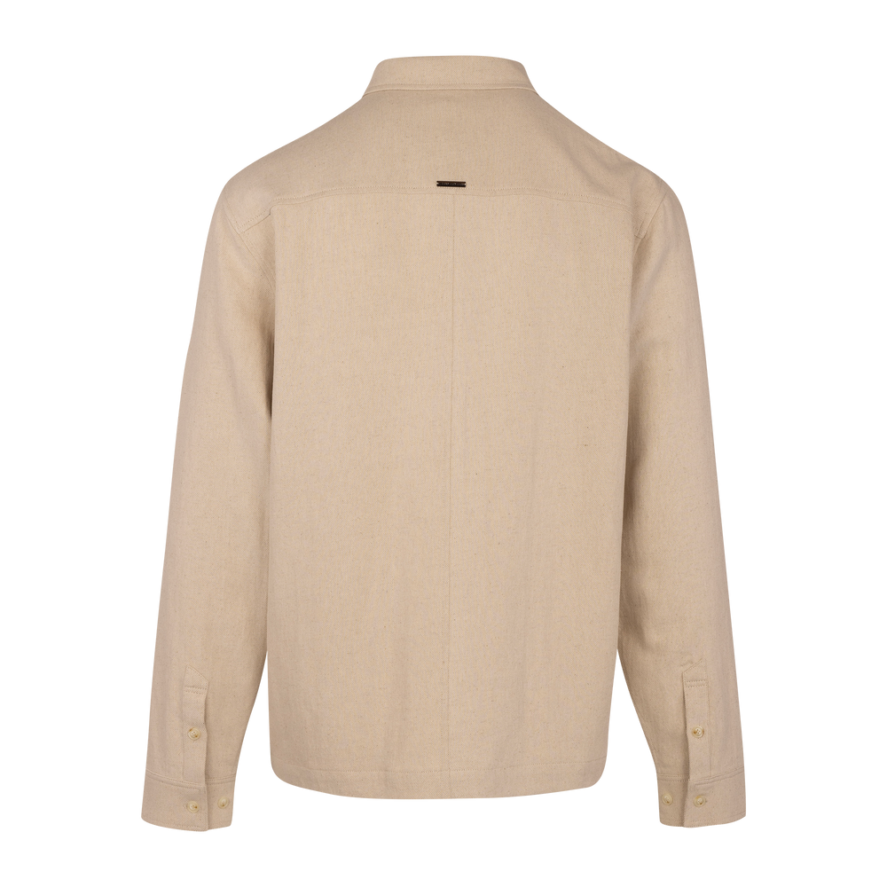 Urban Pioneers Male Fox Shirt SHIRT LIGHT SAND MELANGE