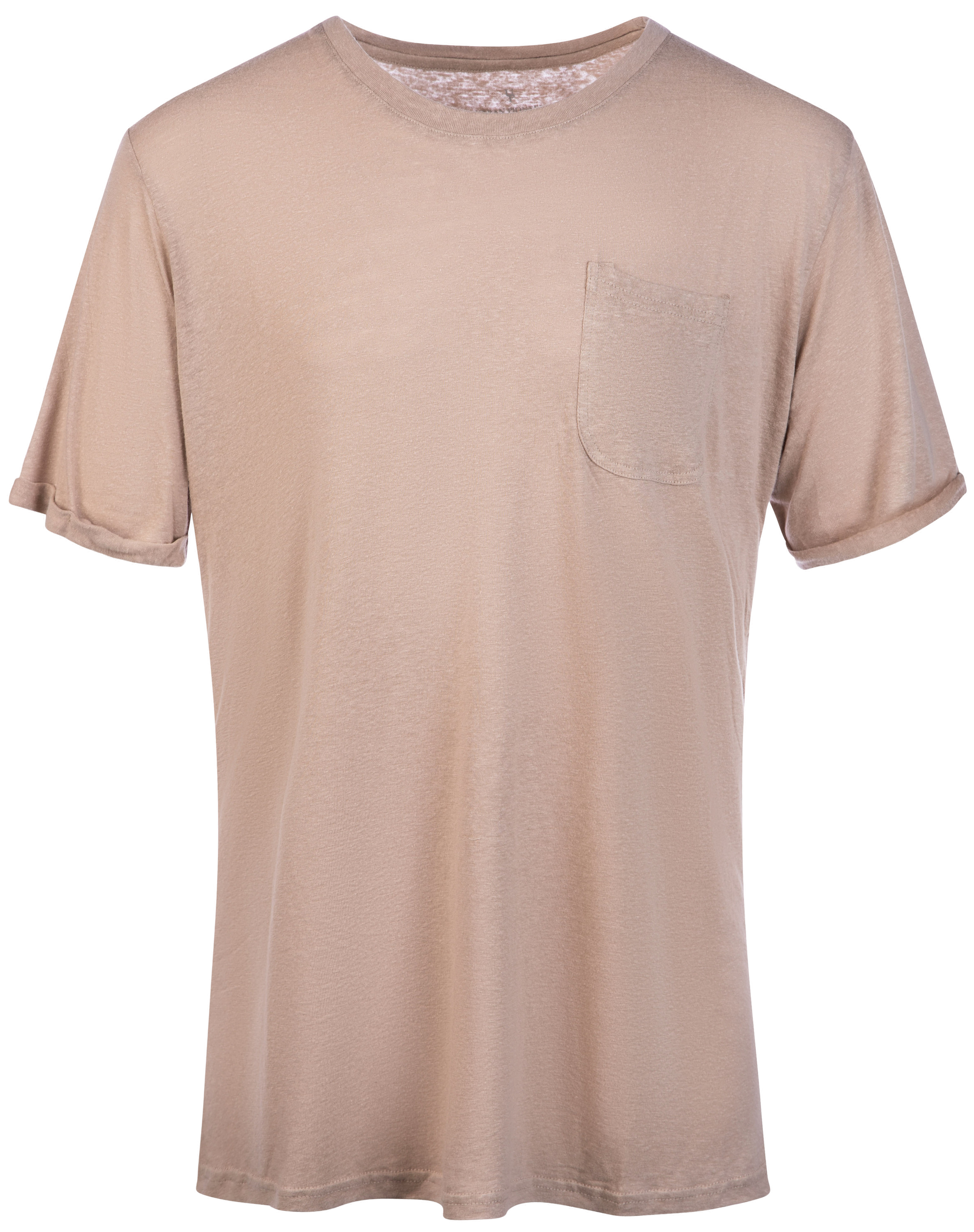 Urban Pioneers Male Frans Tee T-SHIRT DARK SAND