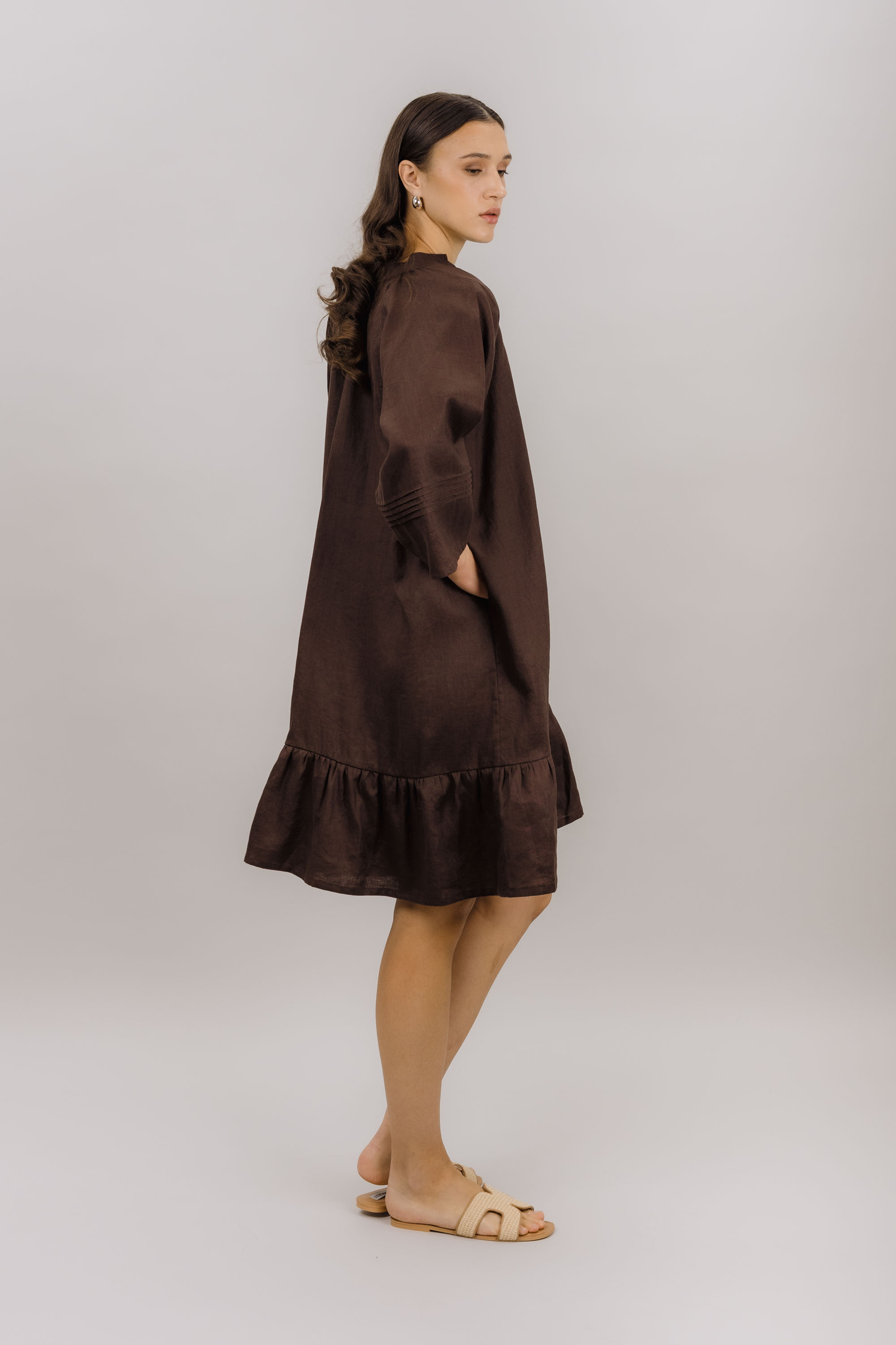 Urban Pioneers Female Frusa Dress DRESS BLACK COFFEE